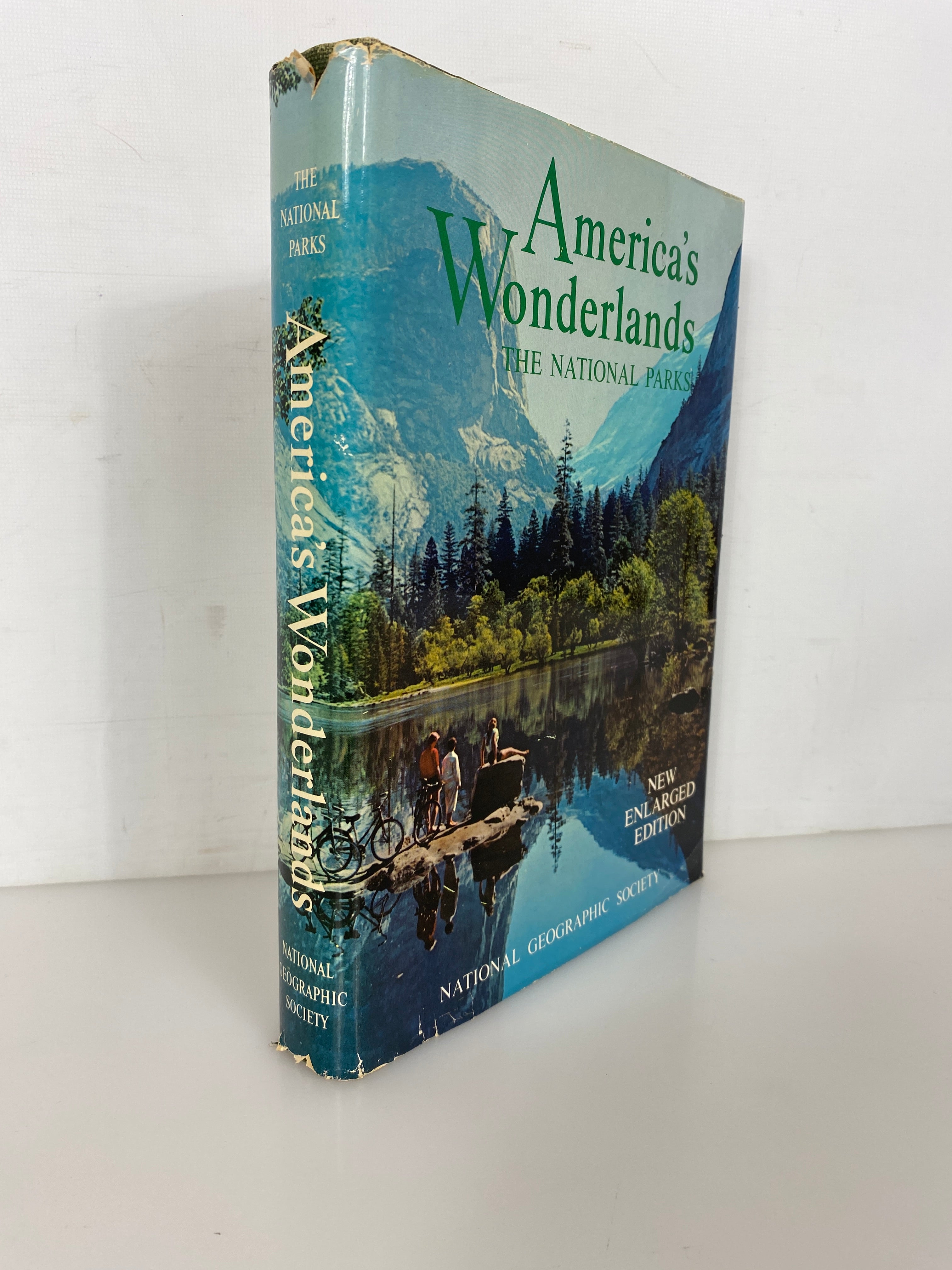 America's Wonderlands The National Parks w Map 1966 Nat Geo HC
