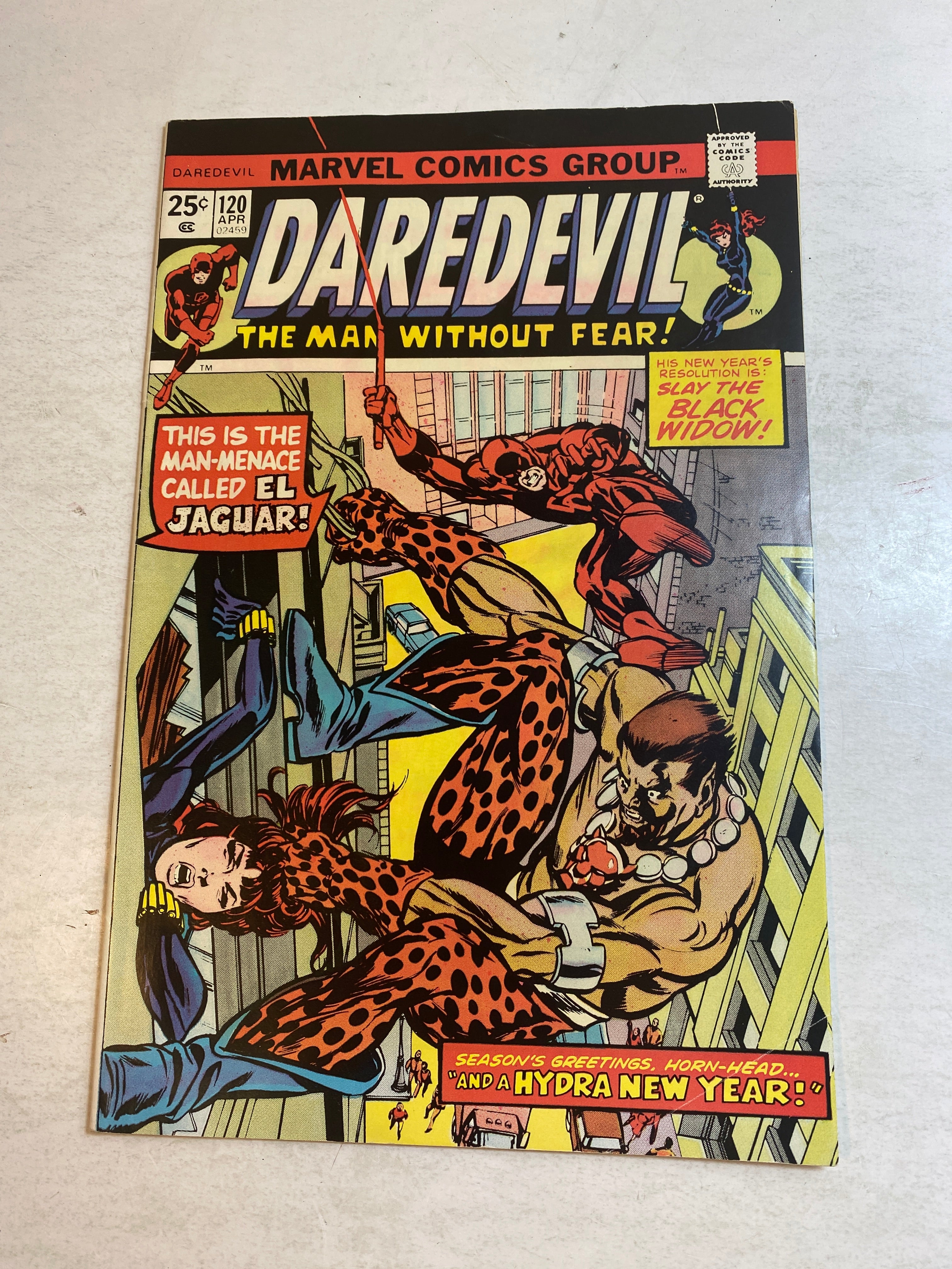 Daredevil #92 Marvel Comic 1972