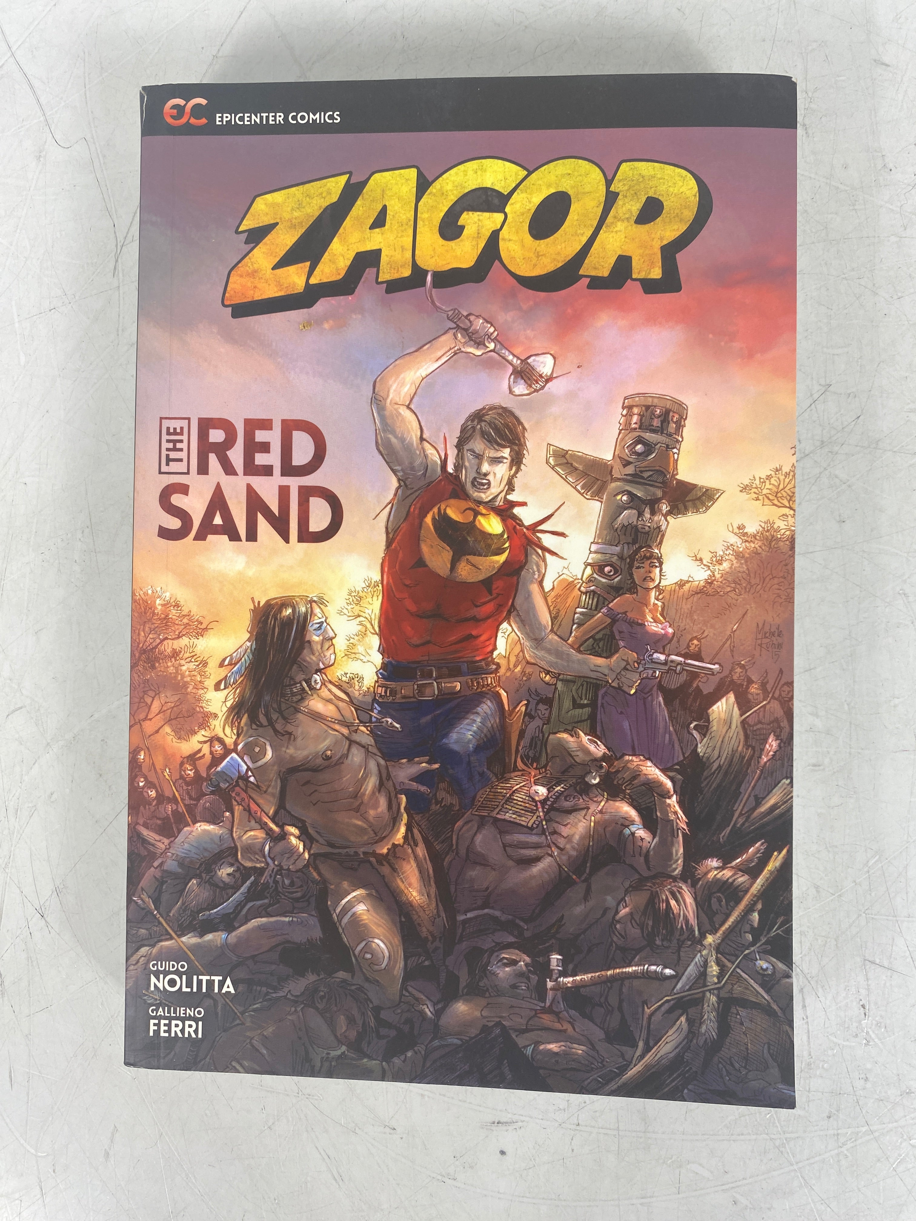 Zagor The Red Sand Graphic Novel 2016