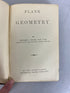 Plane Geometry by William J. Milne 1899 American Book Company HC