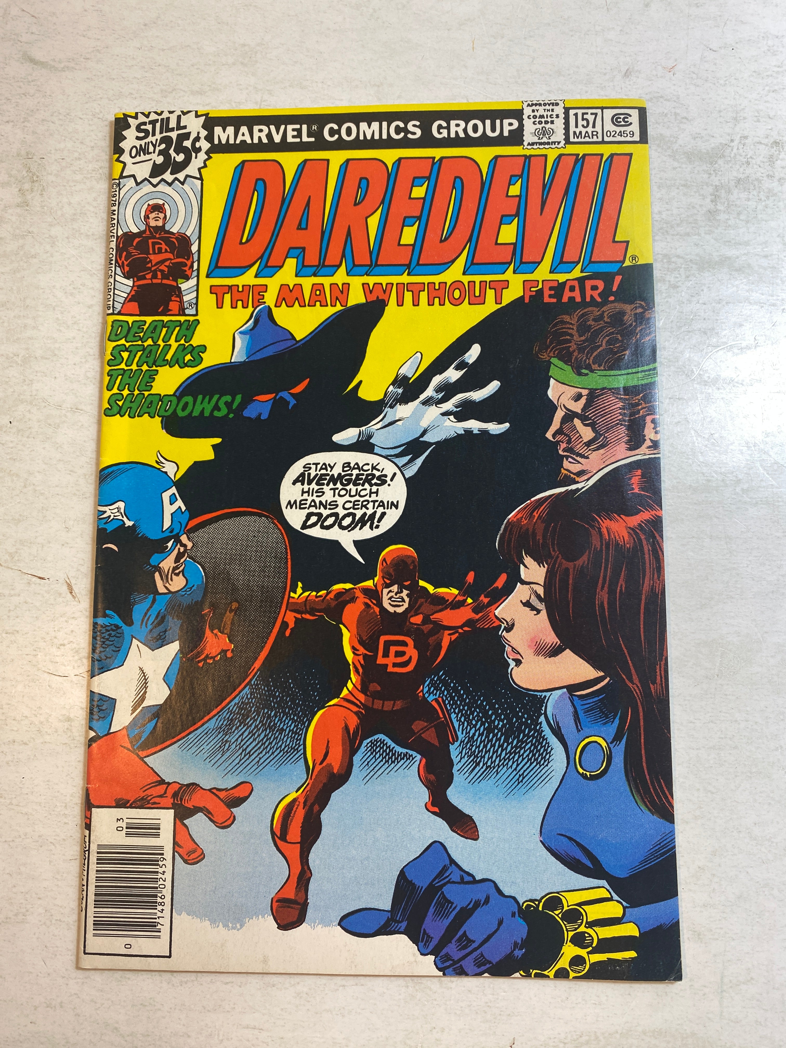 Daredevil #157 Marvel Comic 1978