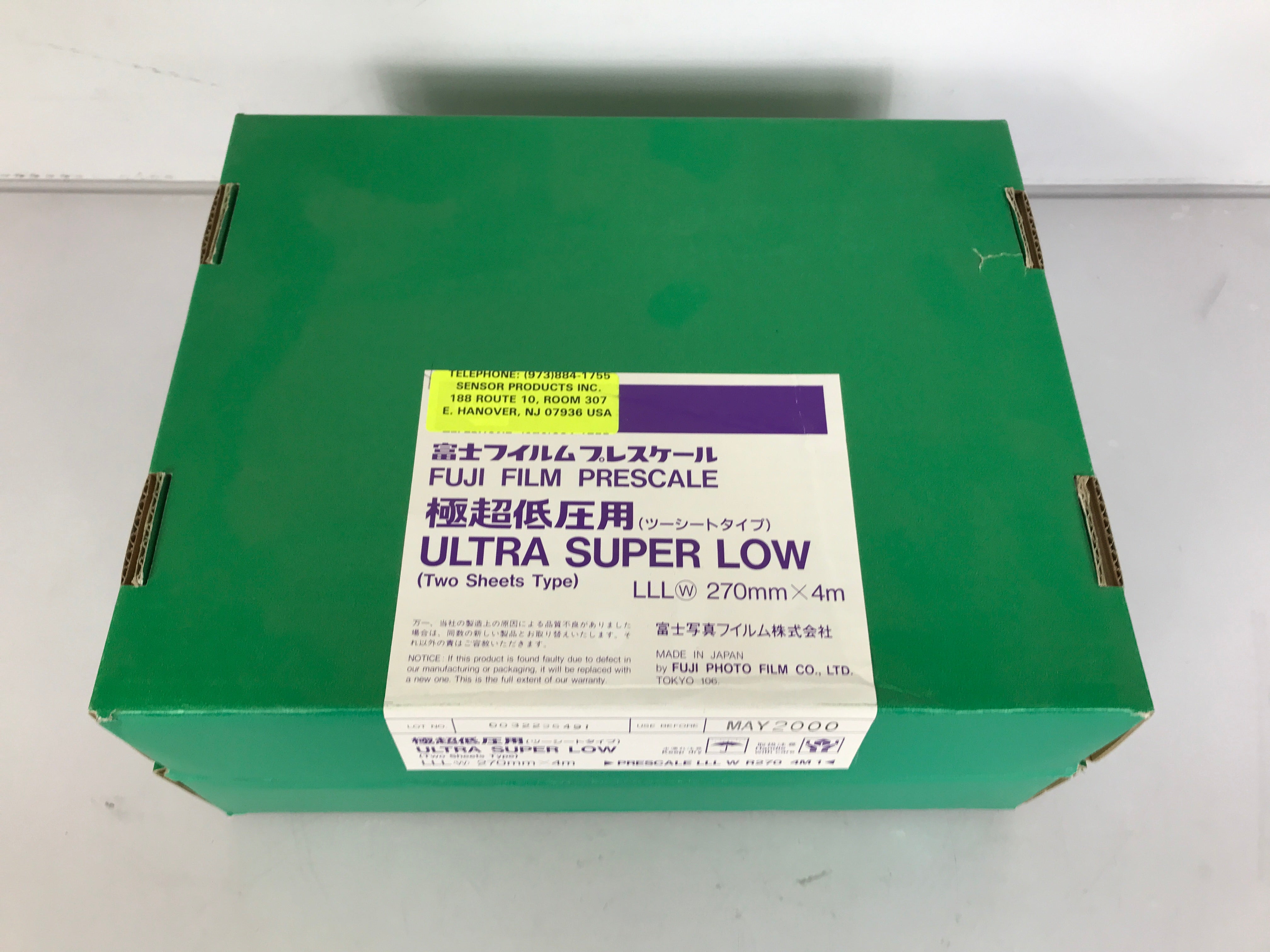 Expired Fuji Film Prescale Ultra Super Low LLLW 270mm x 4m #2