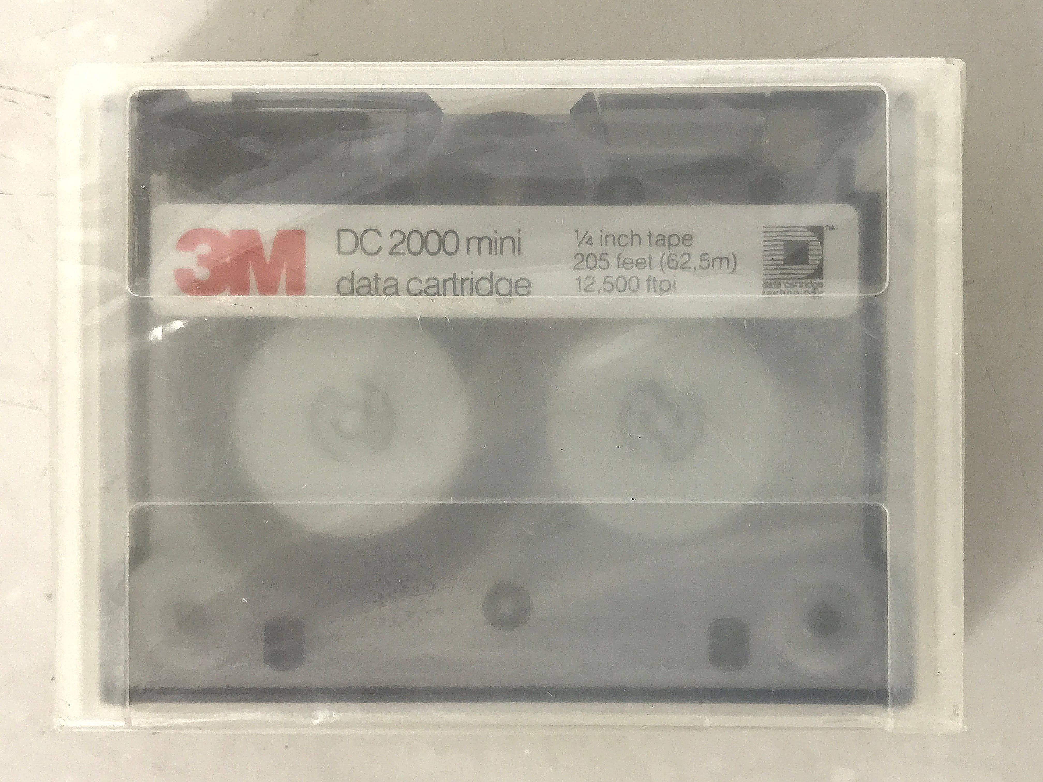 3M DC 2000 40MB 205' Mini Data Cartridge Tape