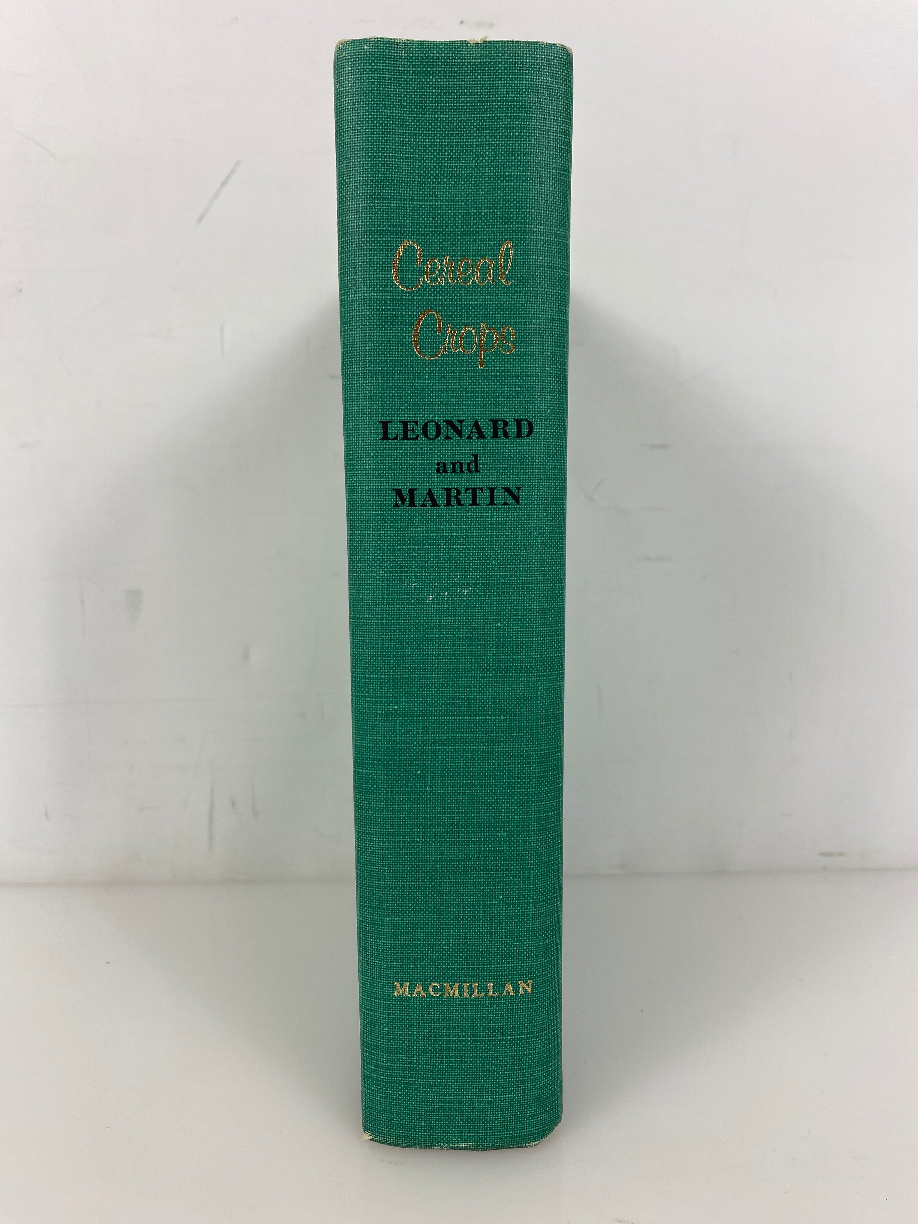 Cereal Crops by Leonard/Martin 1963 First Printing Vintage HC