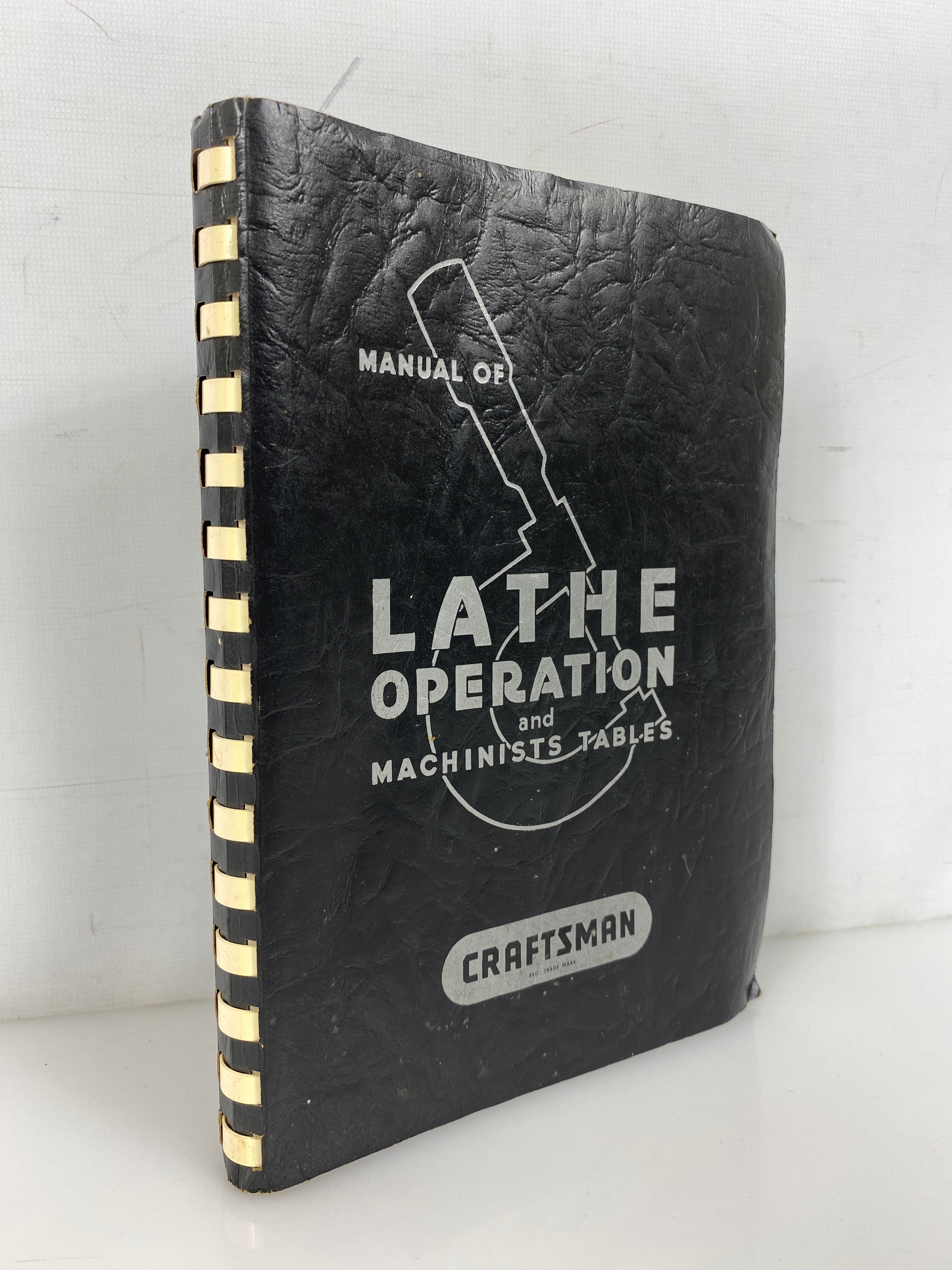 Manual of Lathe Operation & Machinists Tables 1974 Clausing Corp Spiral SC