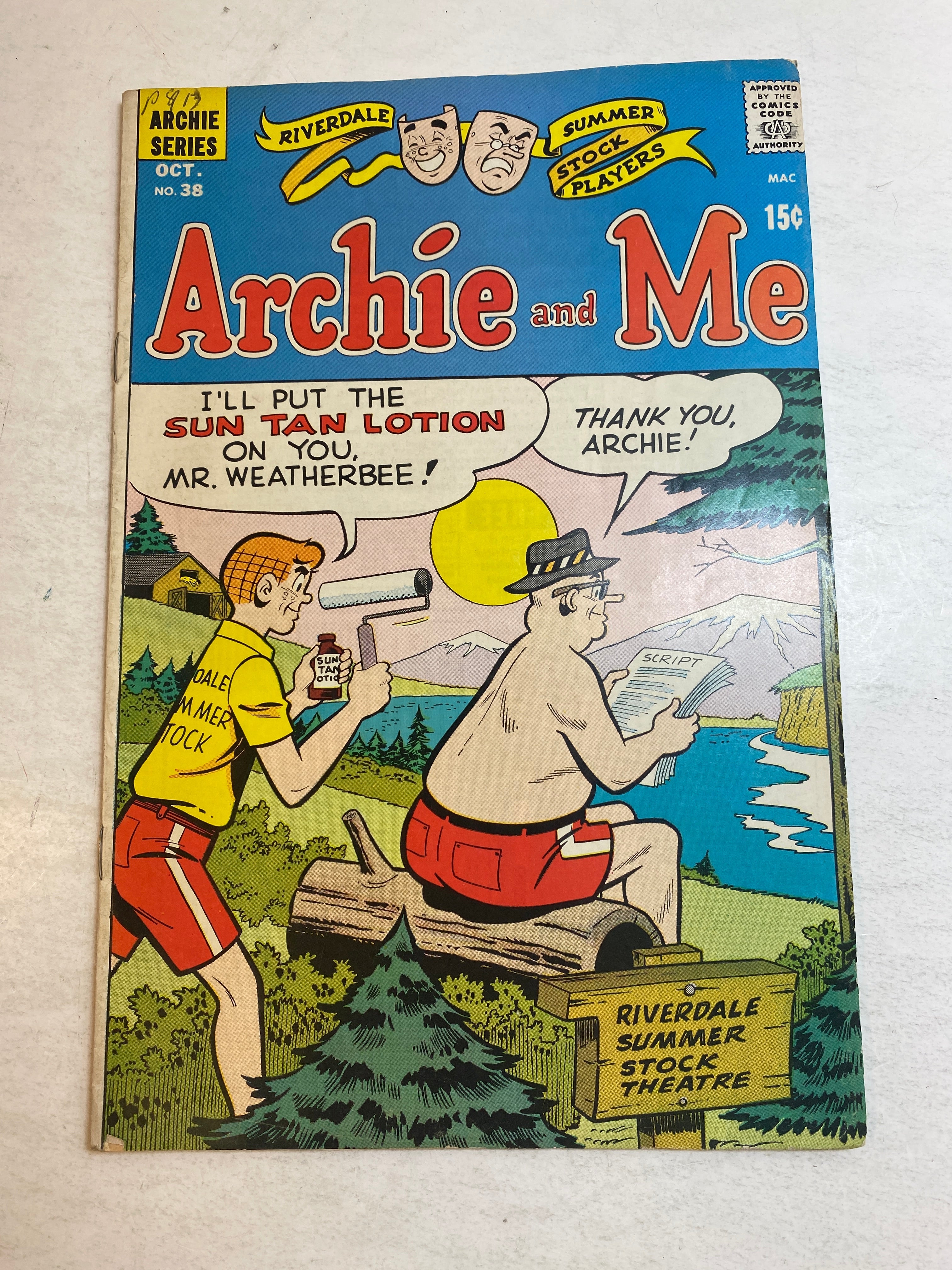 Archie and Me #38 Archie Series Comics 1970