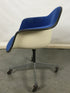 Vintage Blue Herman Miller Bucket Chair