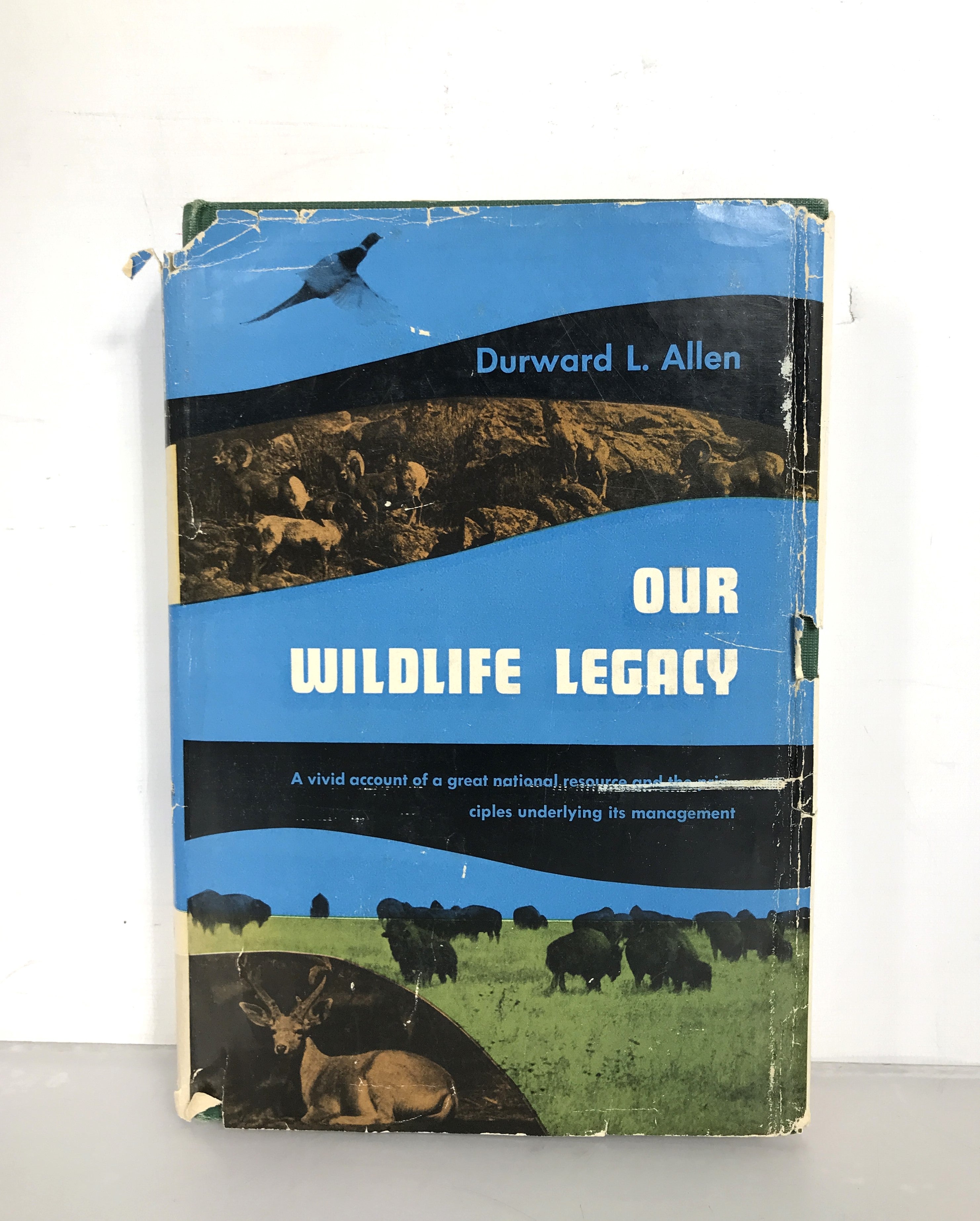 Lot of 2 Wildlife Management and Legacy Books 1954, 1981 HC SC DJ