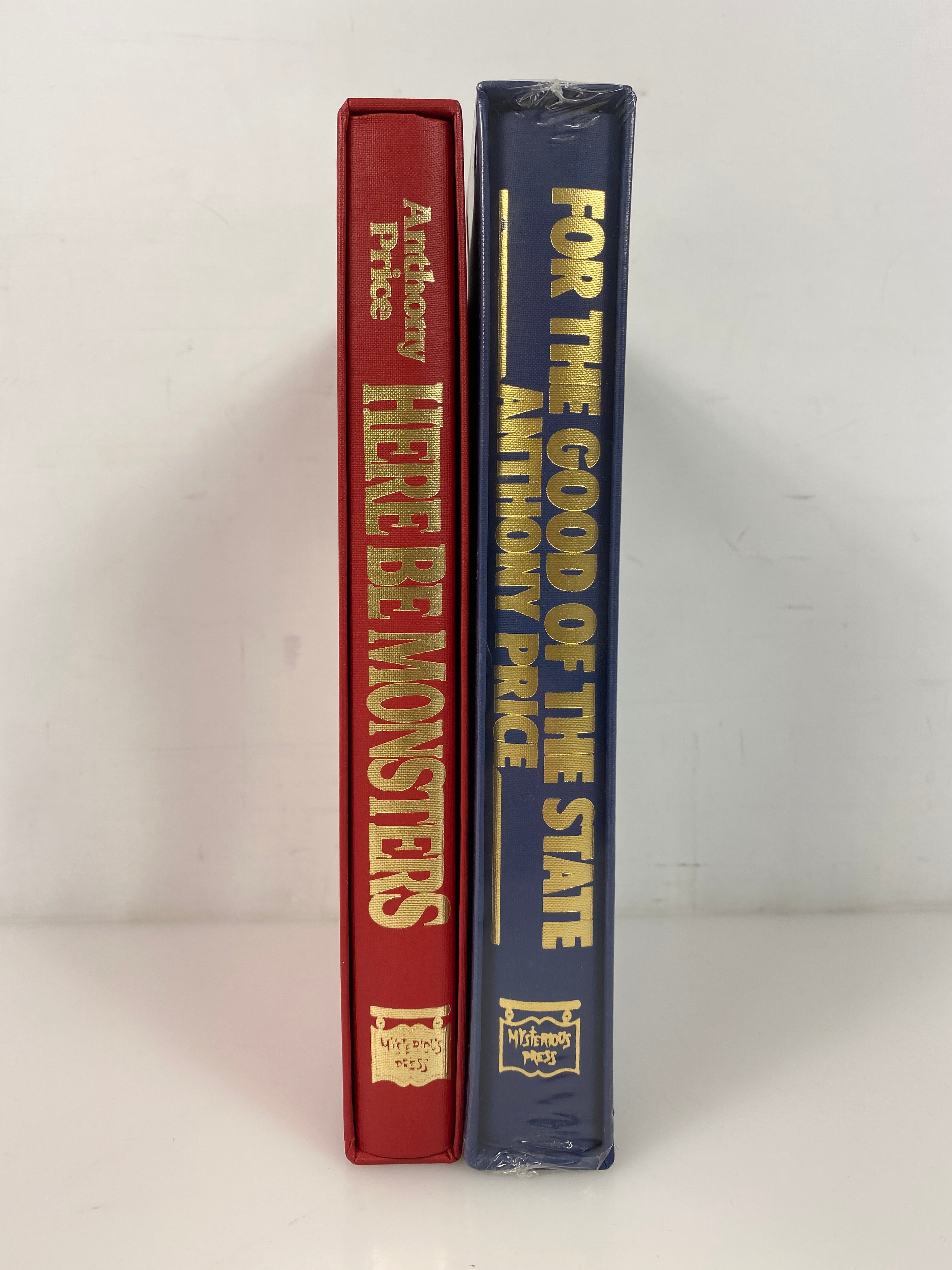 2 Vols: Here Be Monsters/For the Good of the State (Unopened) Ltd Eds/Slipcase