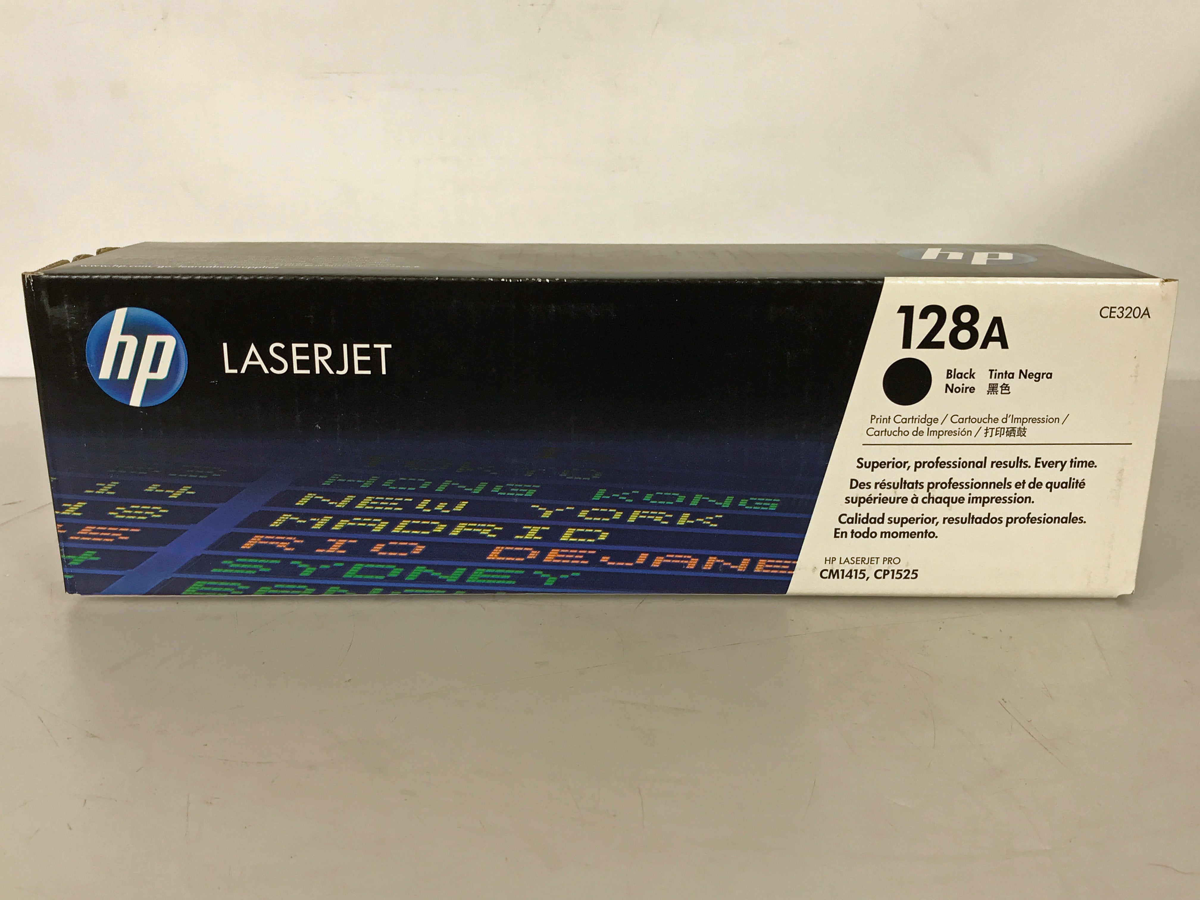 HP 128A CE320A Black Toner Cartridge