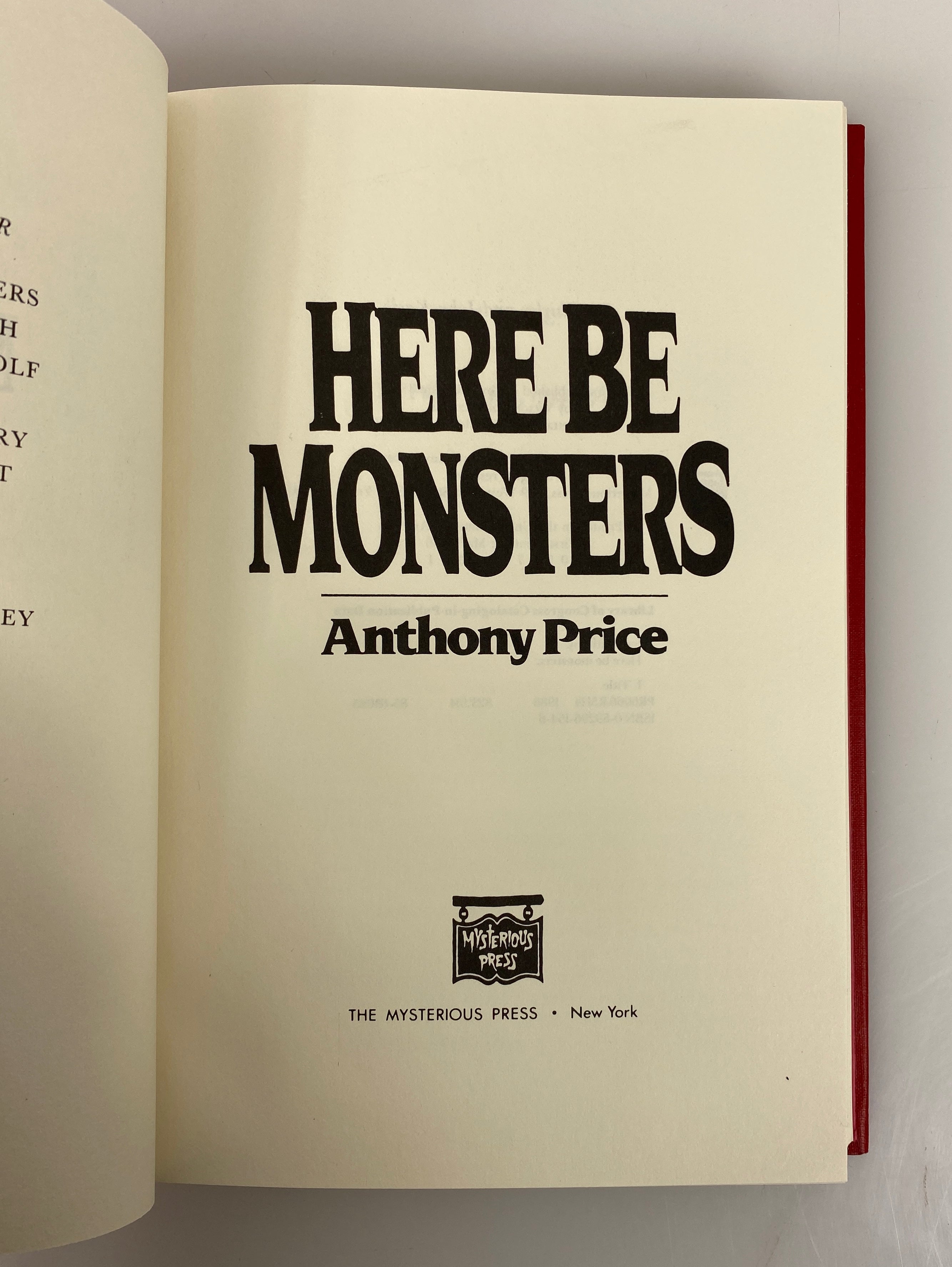2 Vols: Here Be Monsters/For the Good of the State (Unopened) Ltd Eds/Slipcase