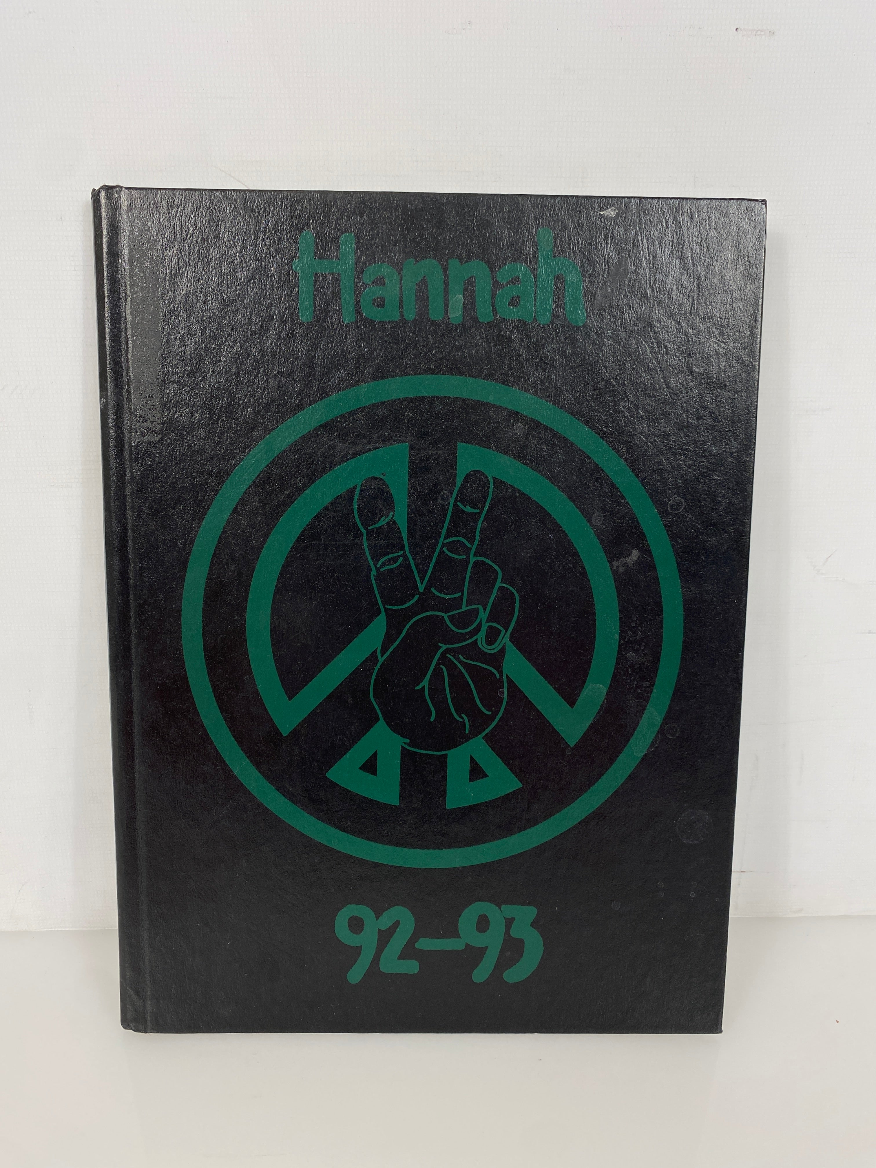 1993 Hannah Middle School Yearbook East Lansing Michigan HC