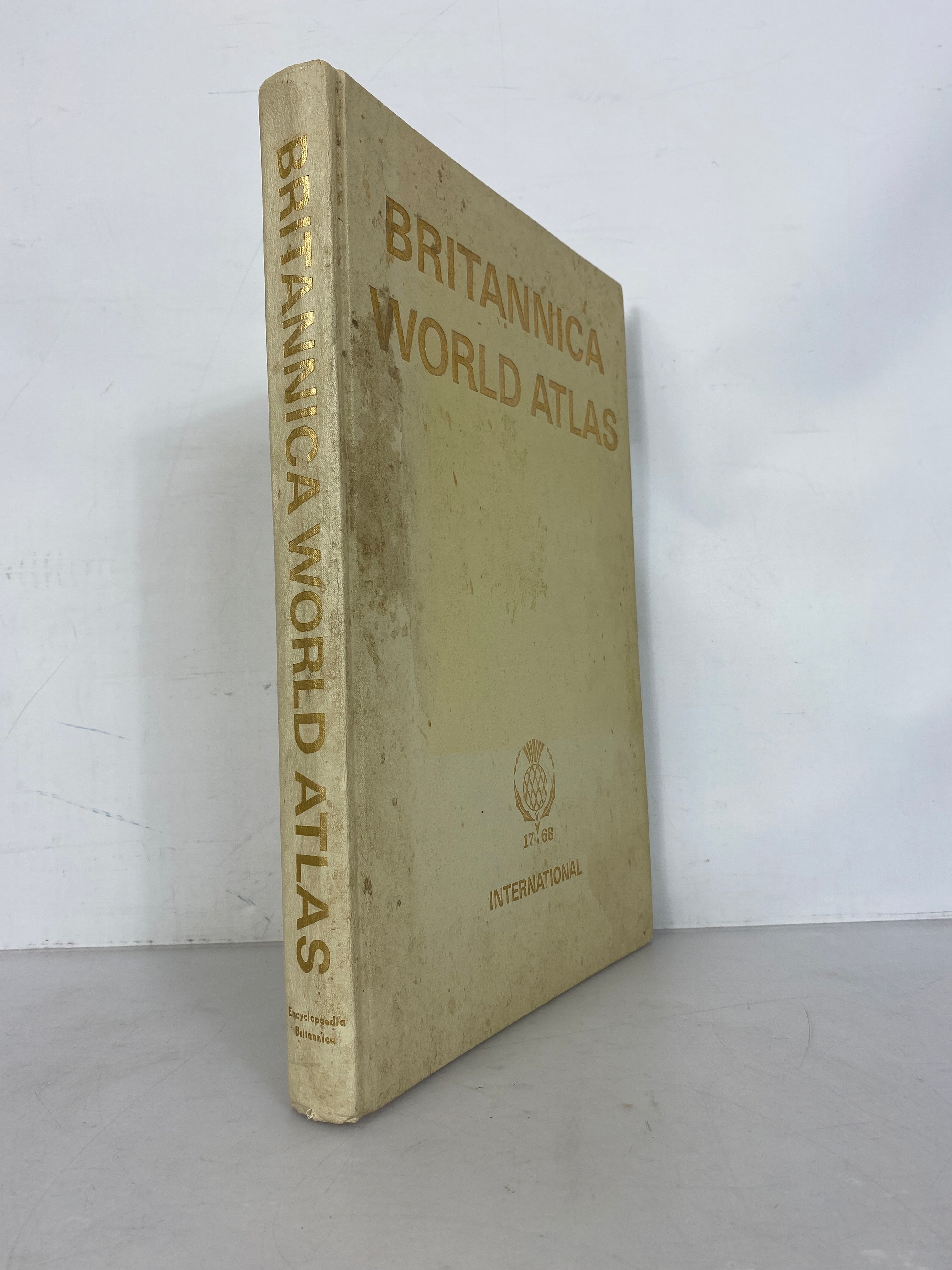 1967 Britannica World Atlas International by Encyclopedia Britannica HC