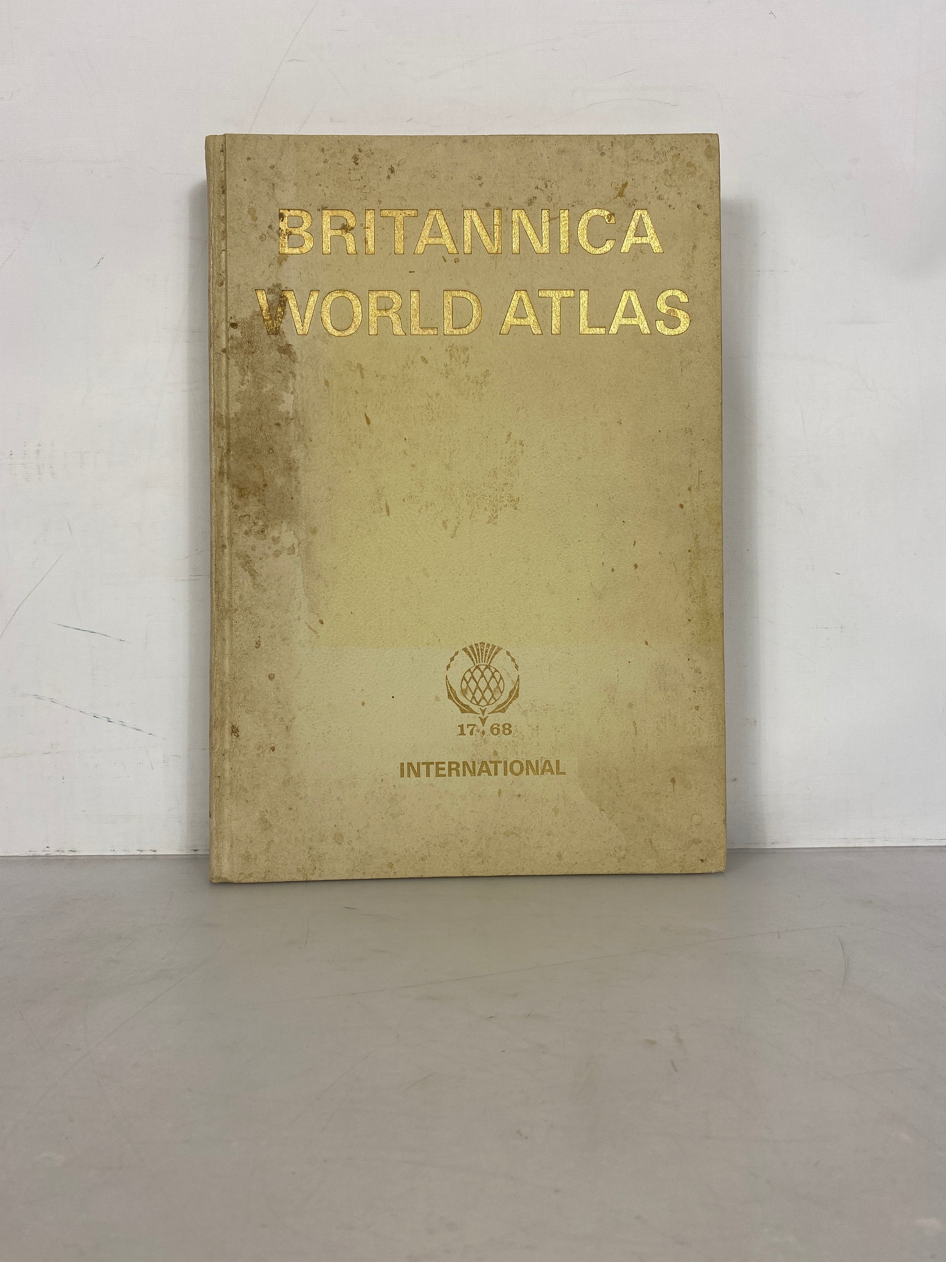 1967 Britannica World Atlas International by Encyclopedia Britannica HC