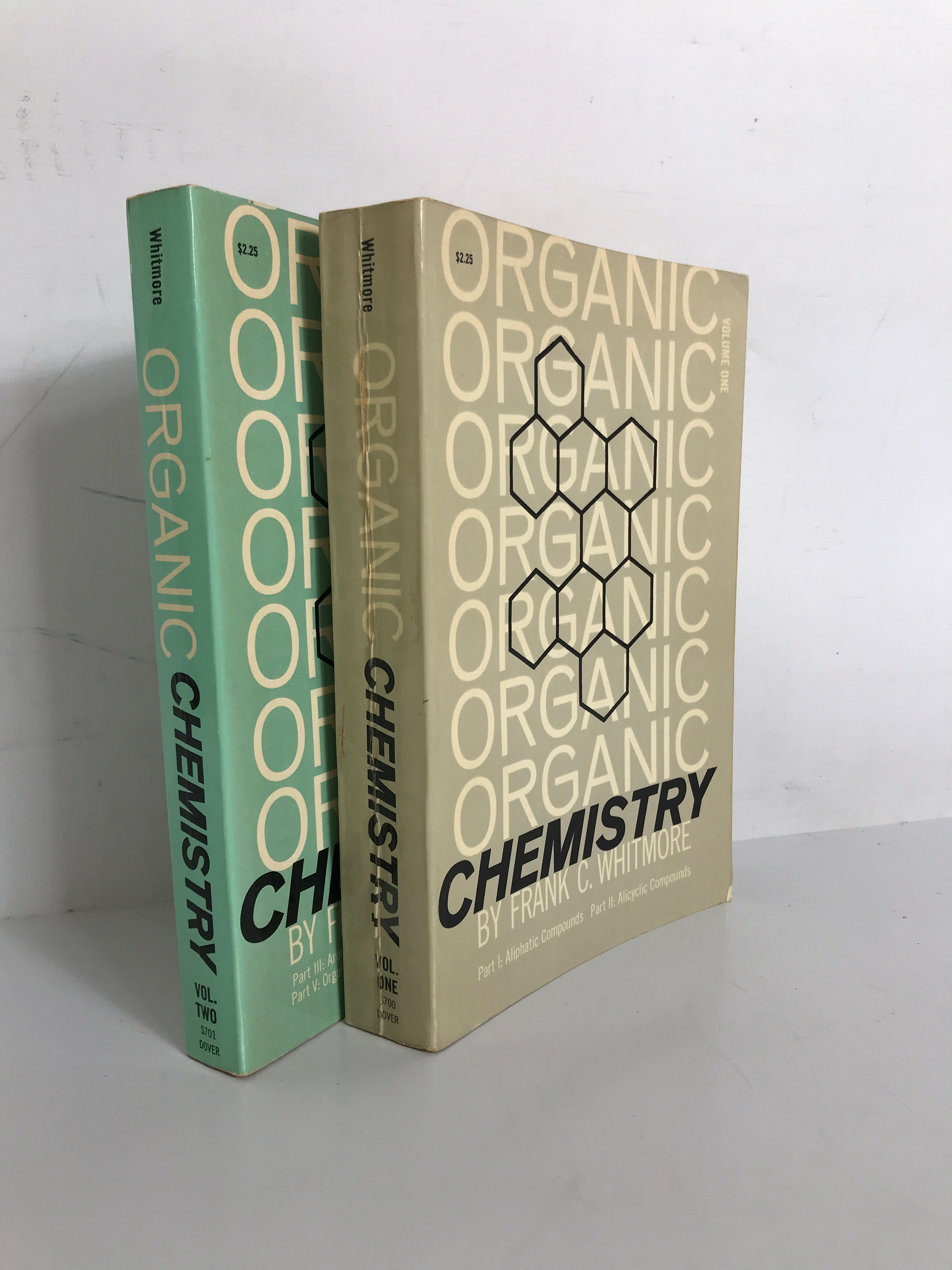 2 Vol Set: Organic Chemistry by Frank Whitmore 1951 SC