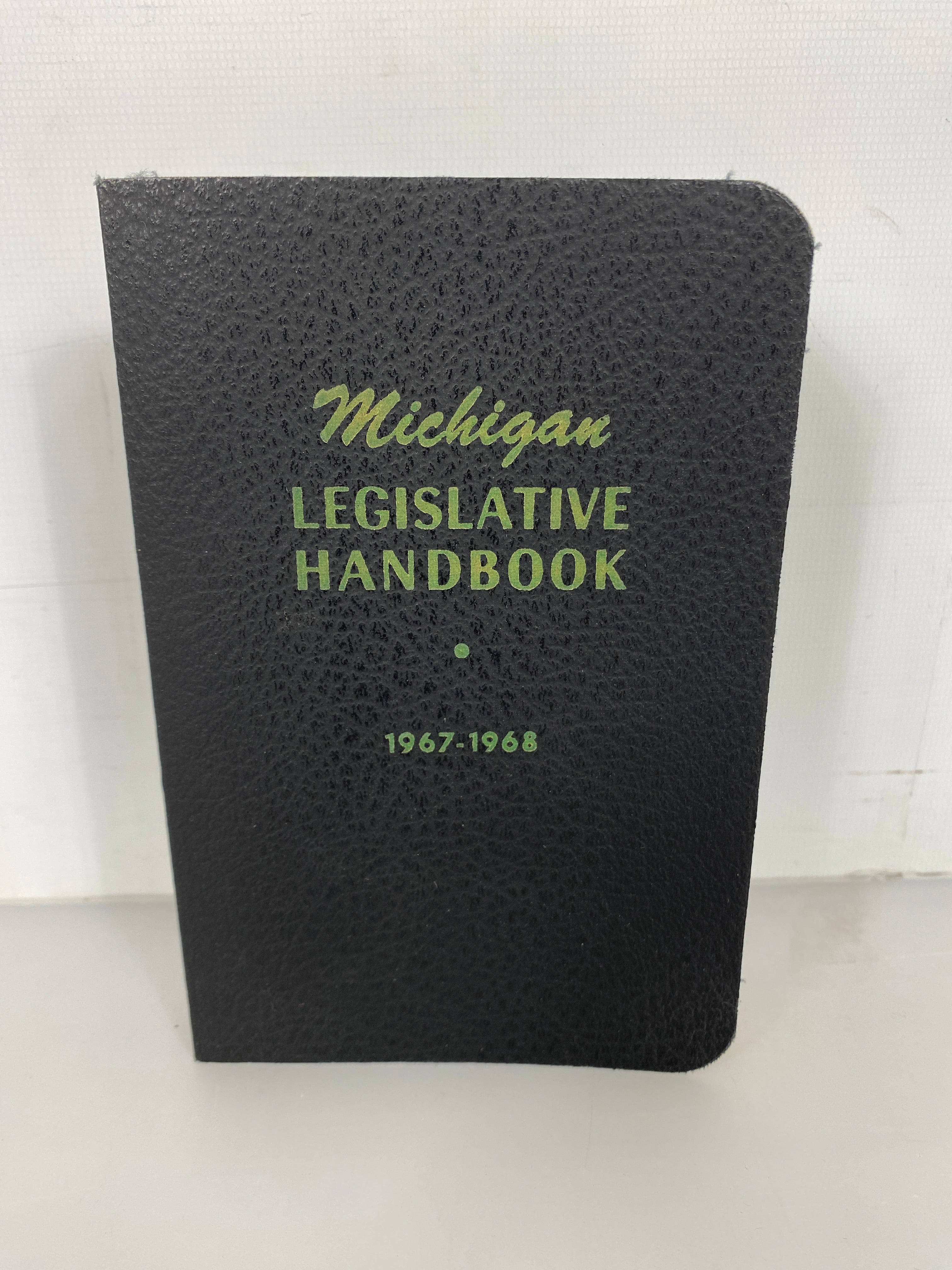Michigan Legislative Handbook 1967-1968  Kenyon/Thatcher Vintage SC