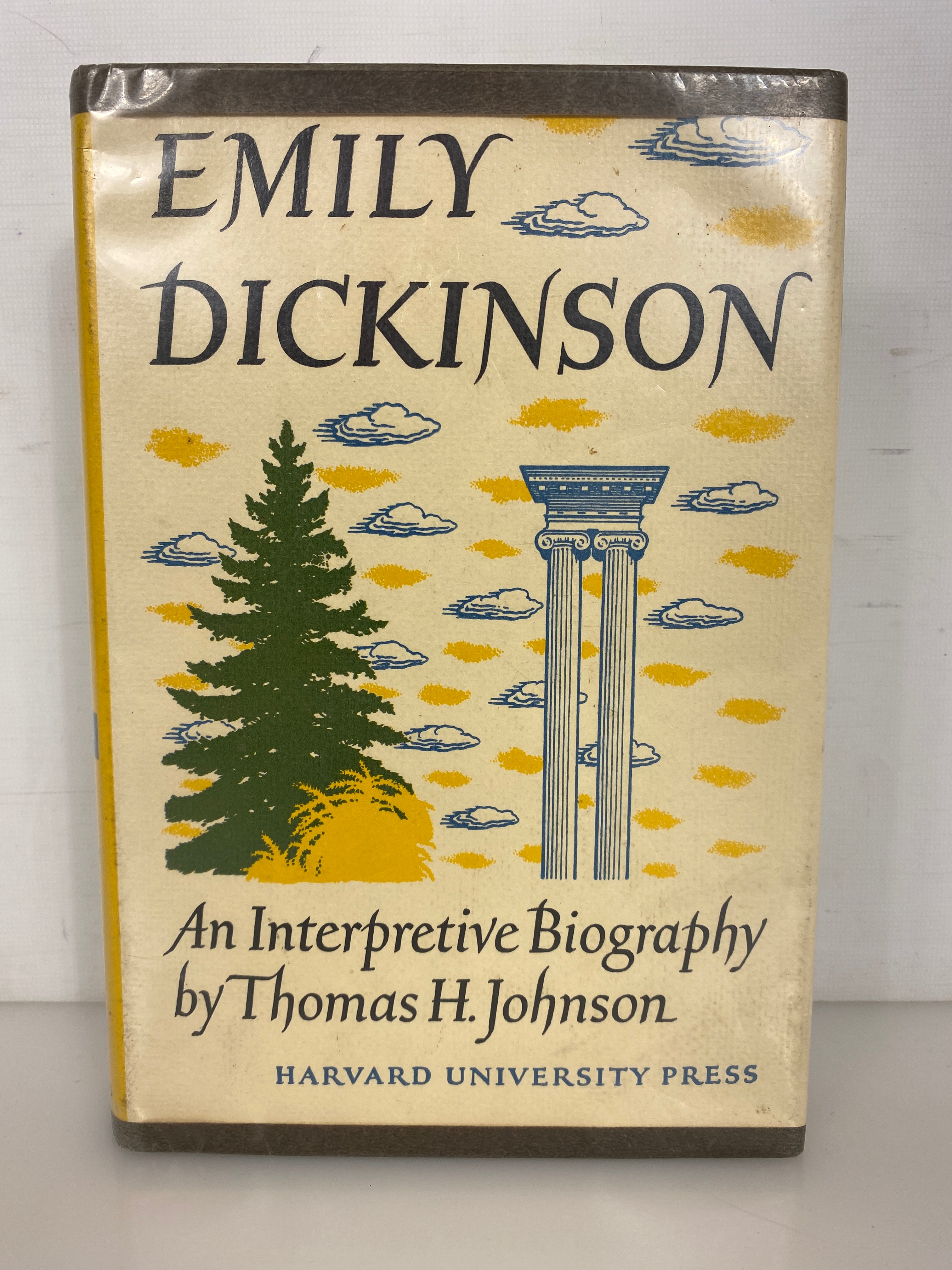 Emily Dickinson an Interpretive Biography by Thomas Johnson 1963 Ex-Library HCDJ