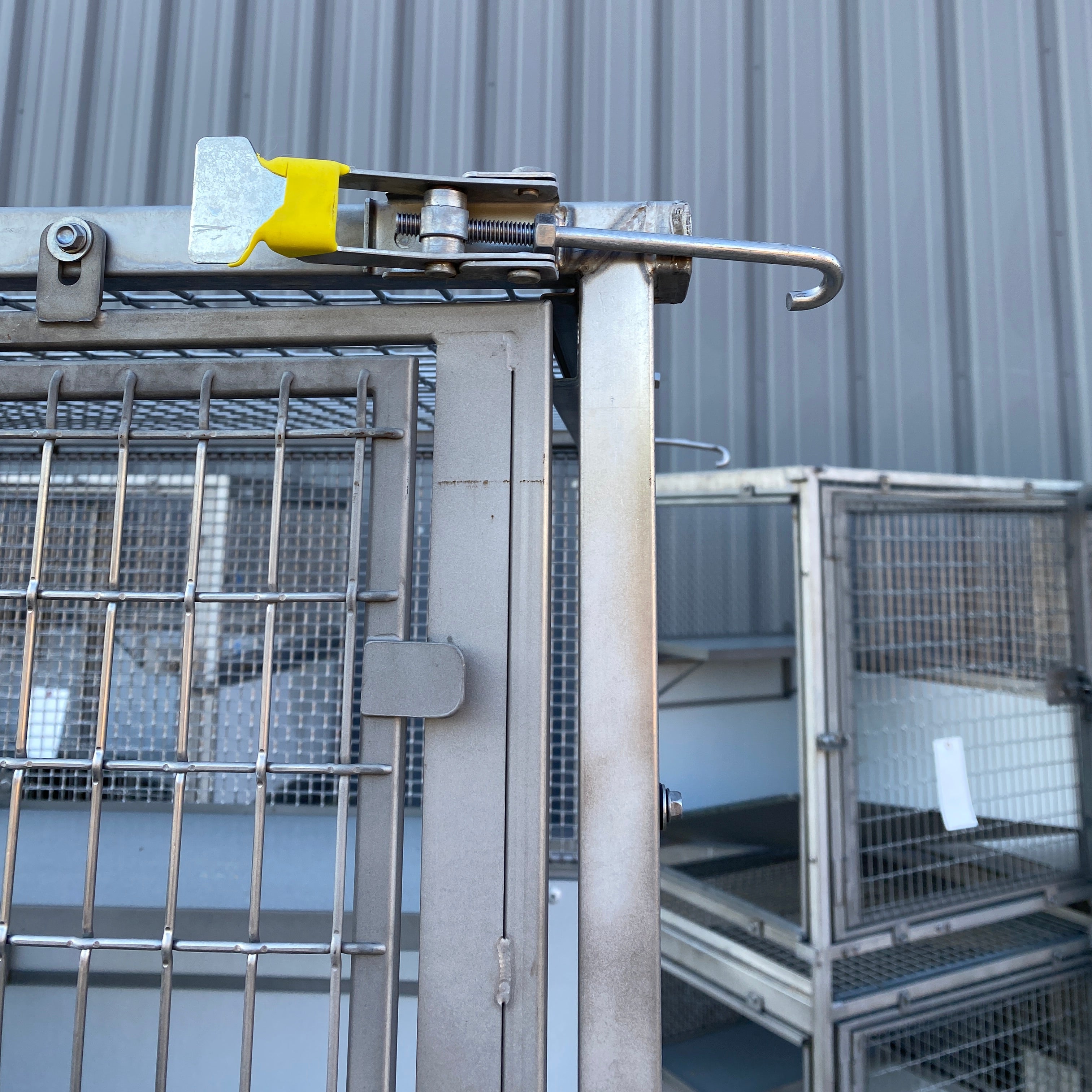 2 Compartment Stacked Cat/Animal Cages