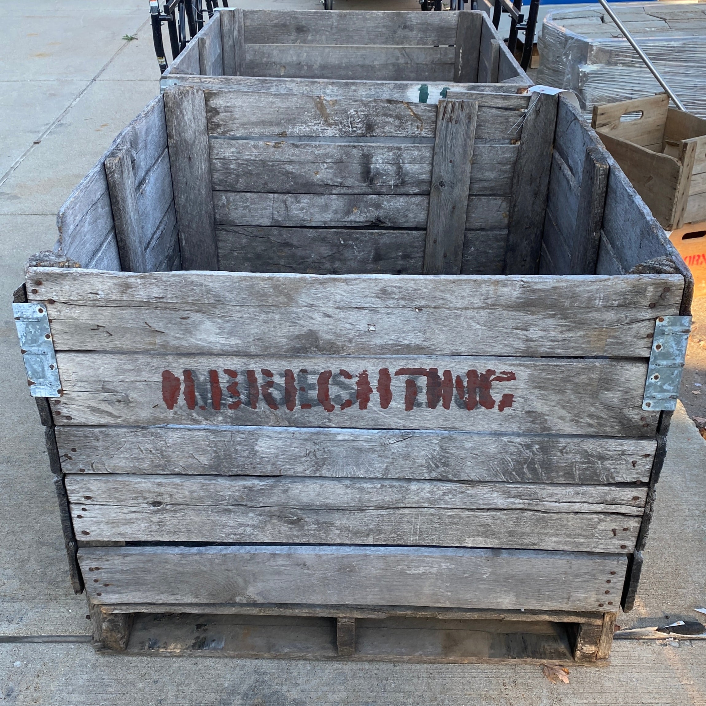 Agricultural Wooden Crate