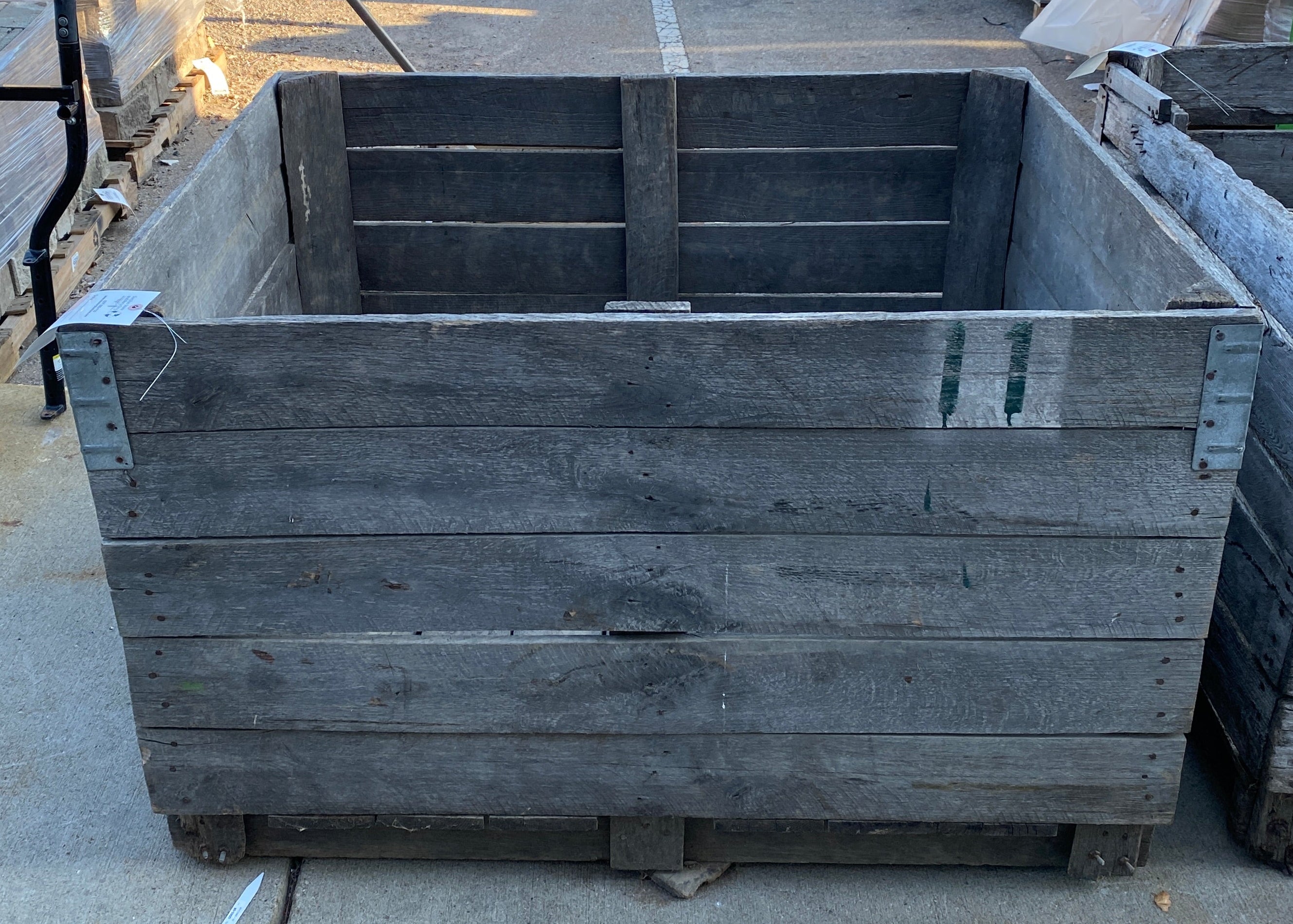 Michigan State University Potato Breeding Wood Crate
