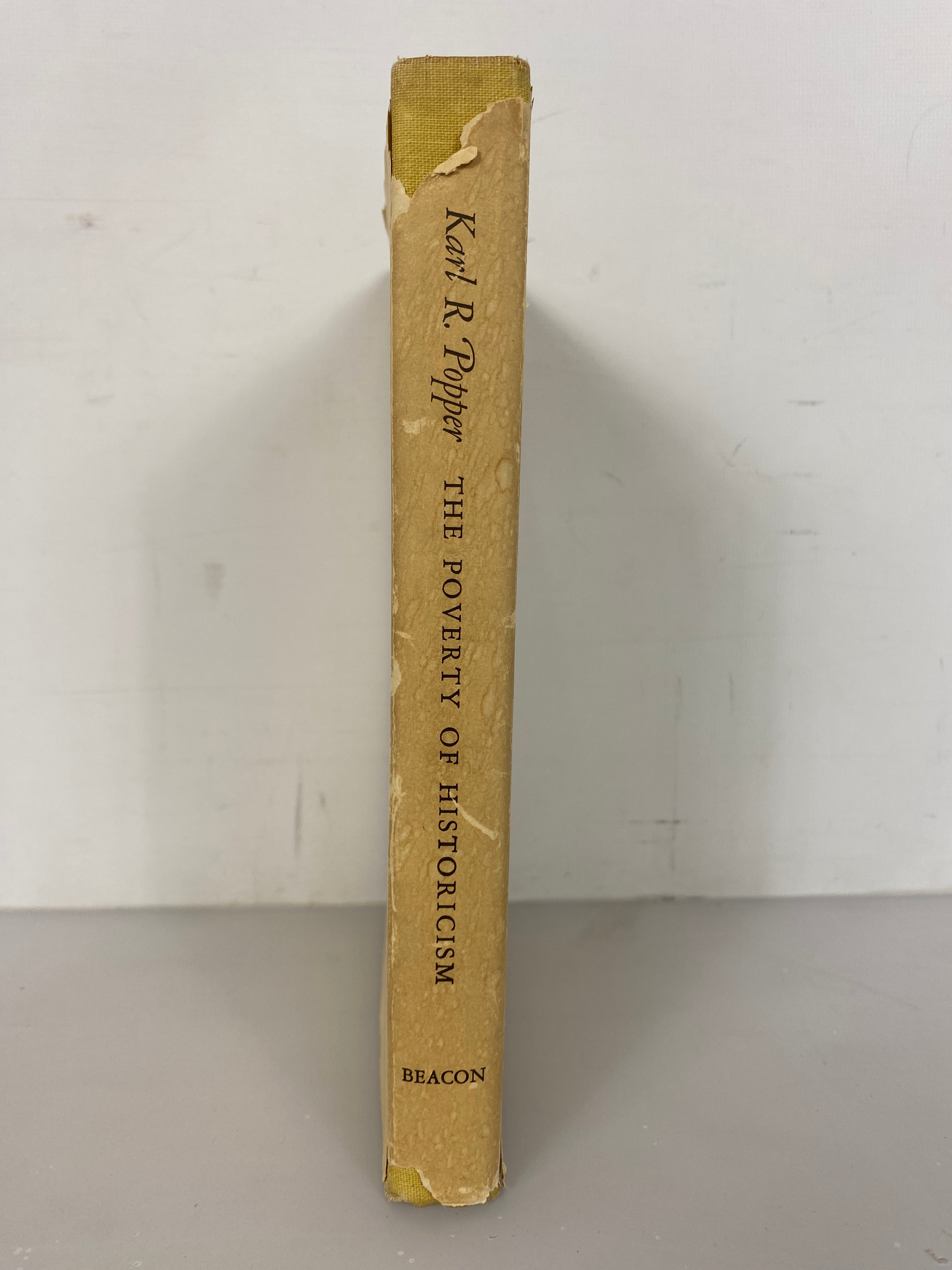 The Poverty of Historicism by Karl Popper 1957 1st Ed Vintage HC DJ