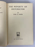 The Poverty of Historicism by Karl Popper 1957 1st Ed Vintage HC DJ