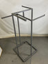 Dark Grey Metal Clothing Rack 4 Arms