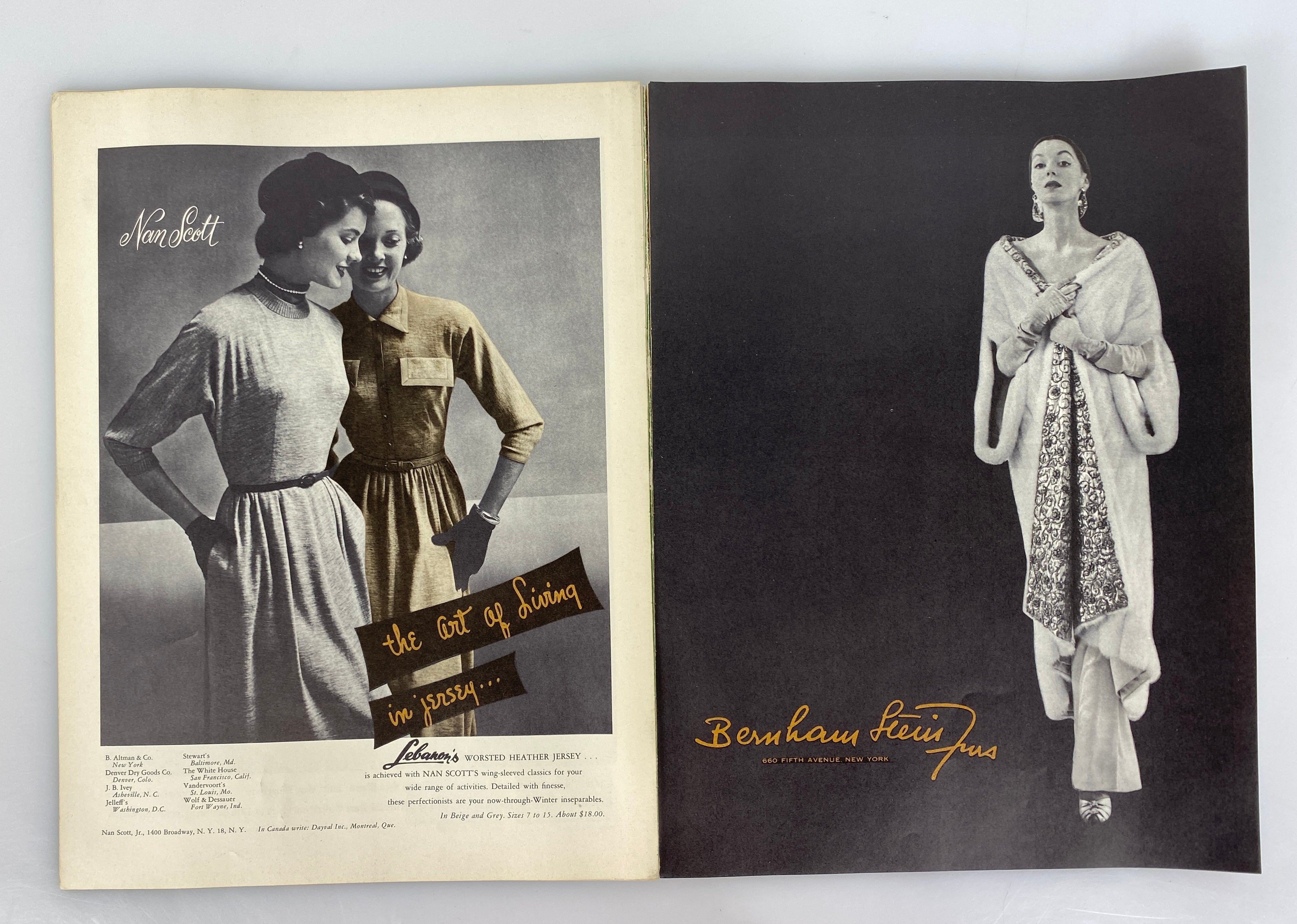11 Vintage Flair Magazine Fashion/Style Issues March 1950-January 1951