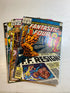 Lot of 7 Fantastic Four Marvel Comics 1977-1978