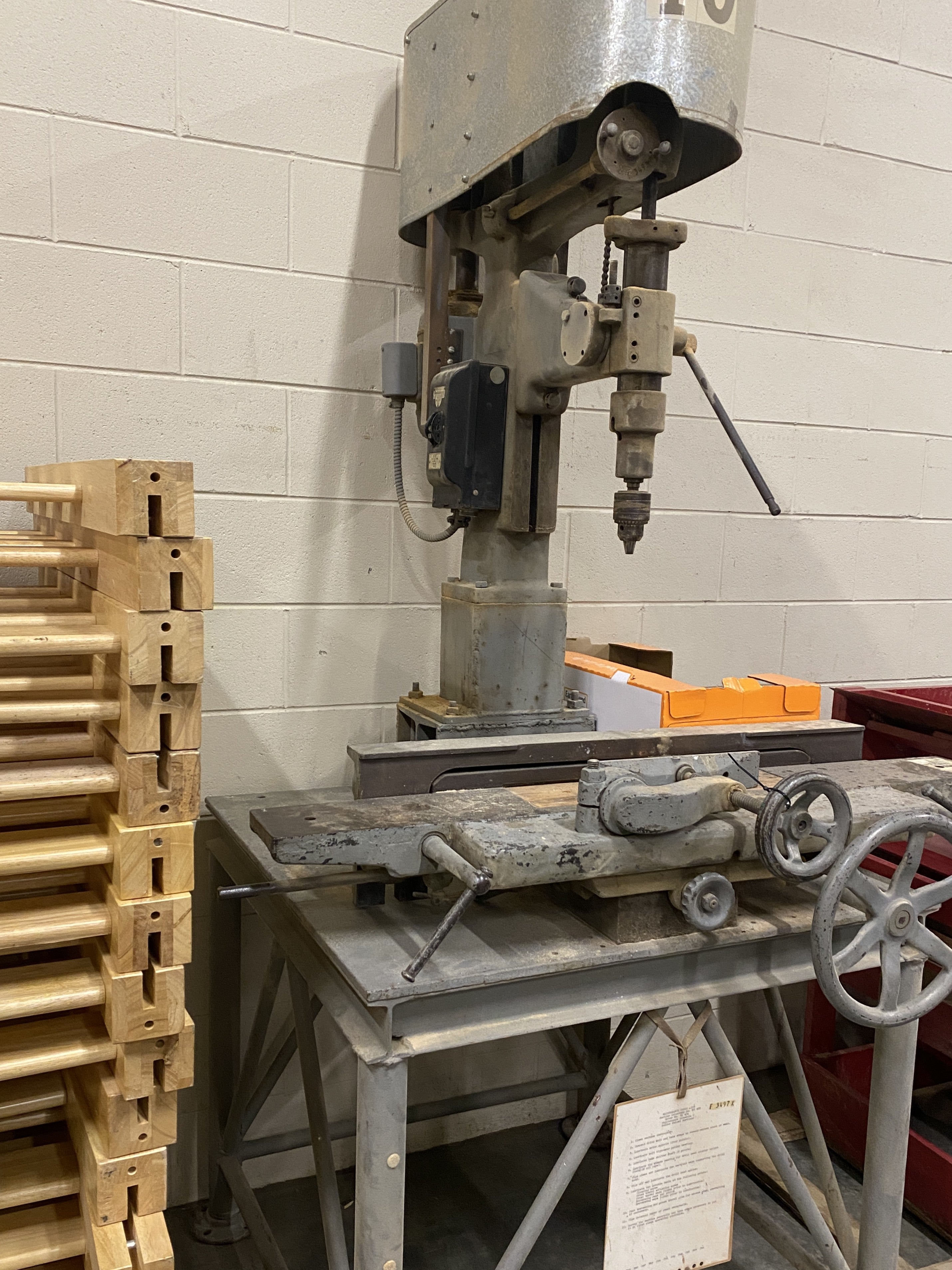 Drill Press w/ Westinghouse Motor Starter