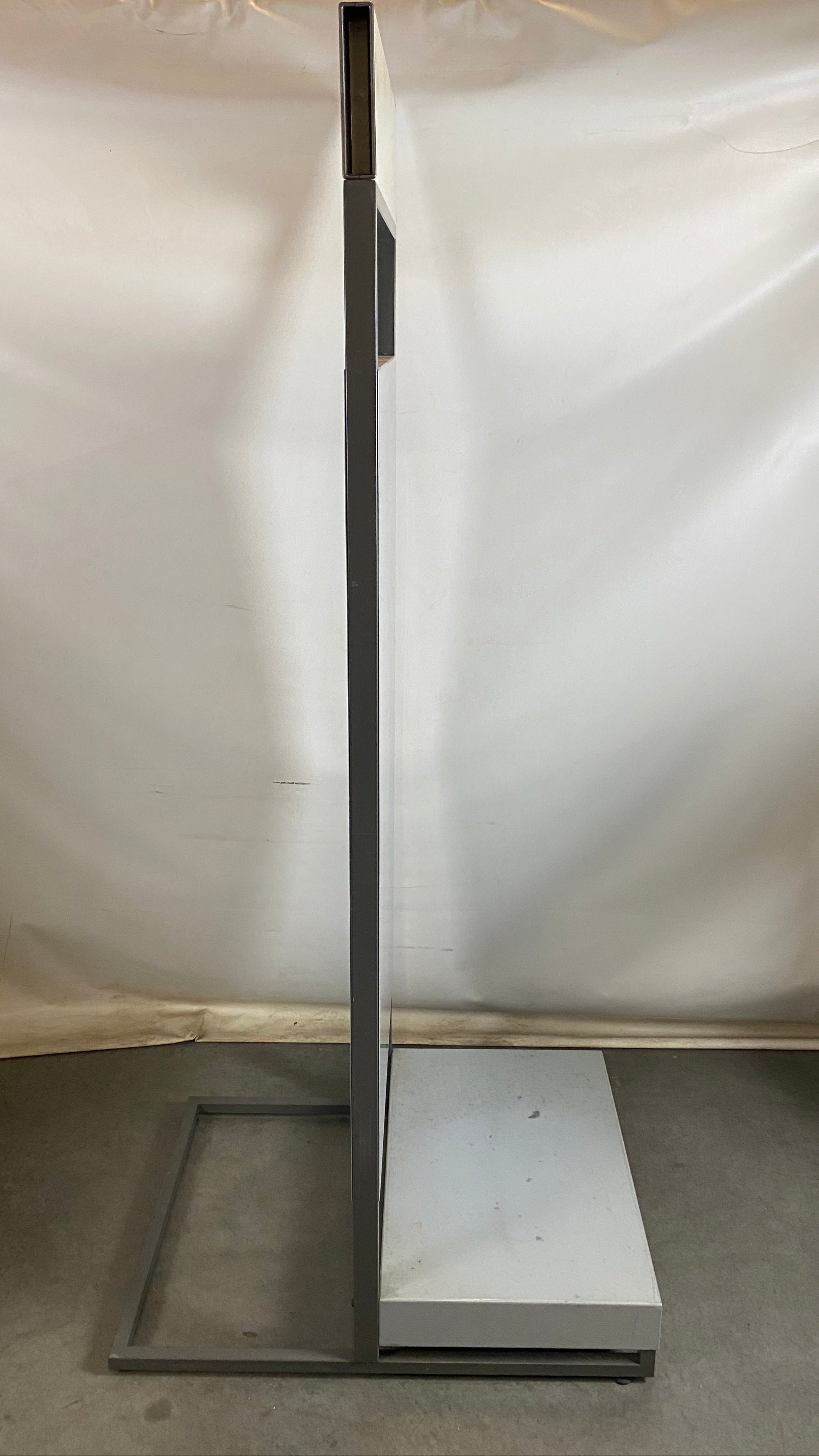 Nike Yellow Logo Clothing Rack and Stand