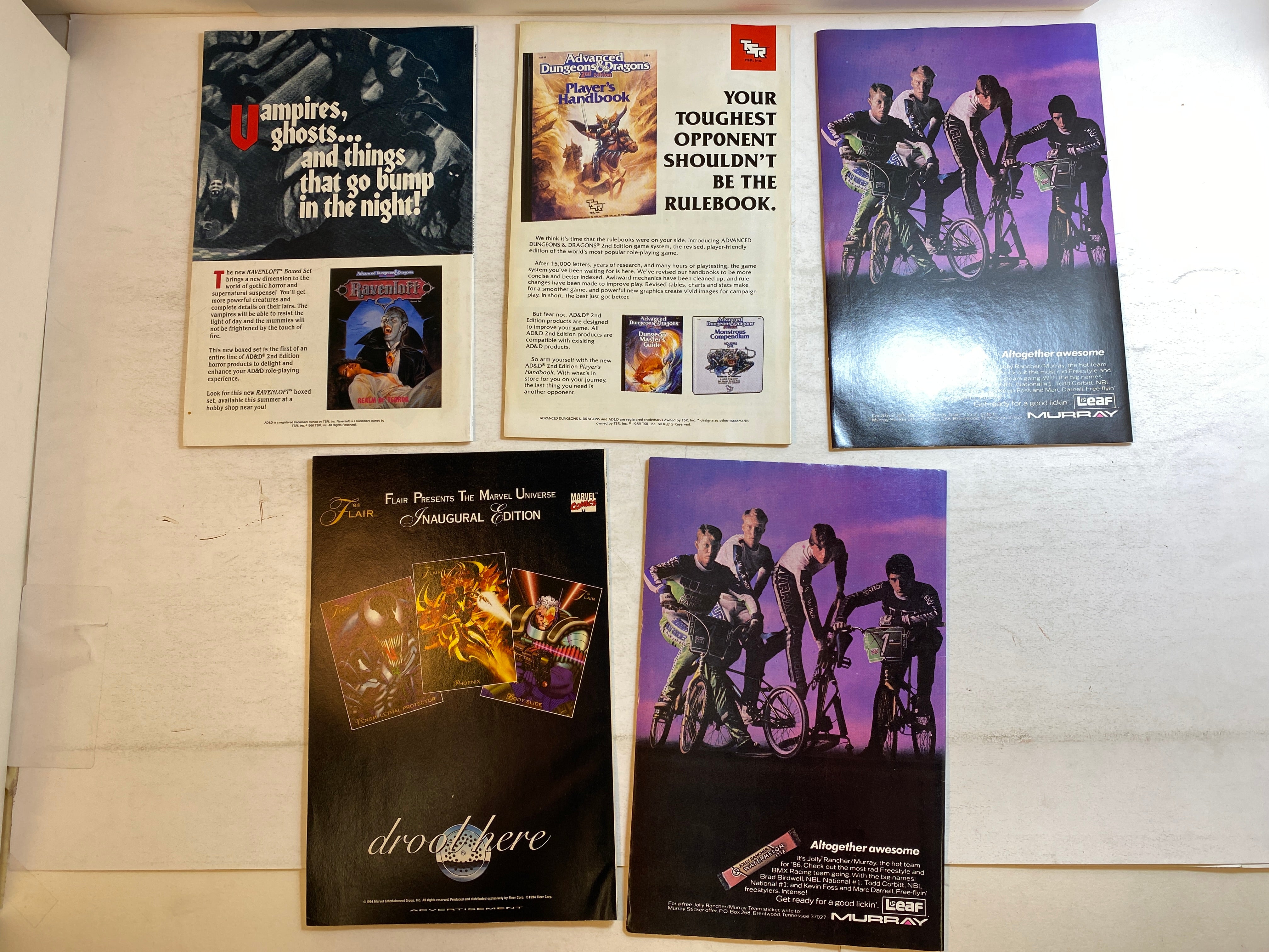 Lot of 5 Iron Man Annuals Marvel Comics 1986-1994