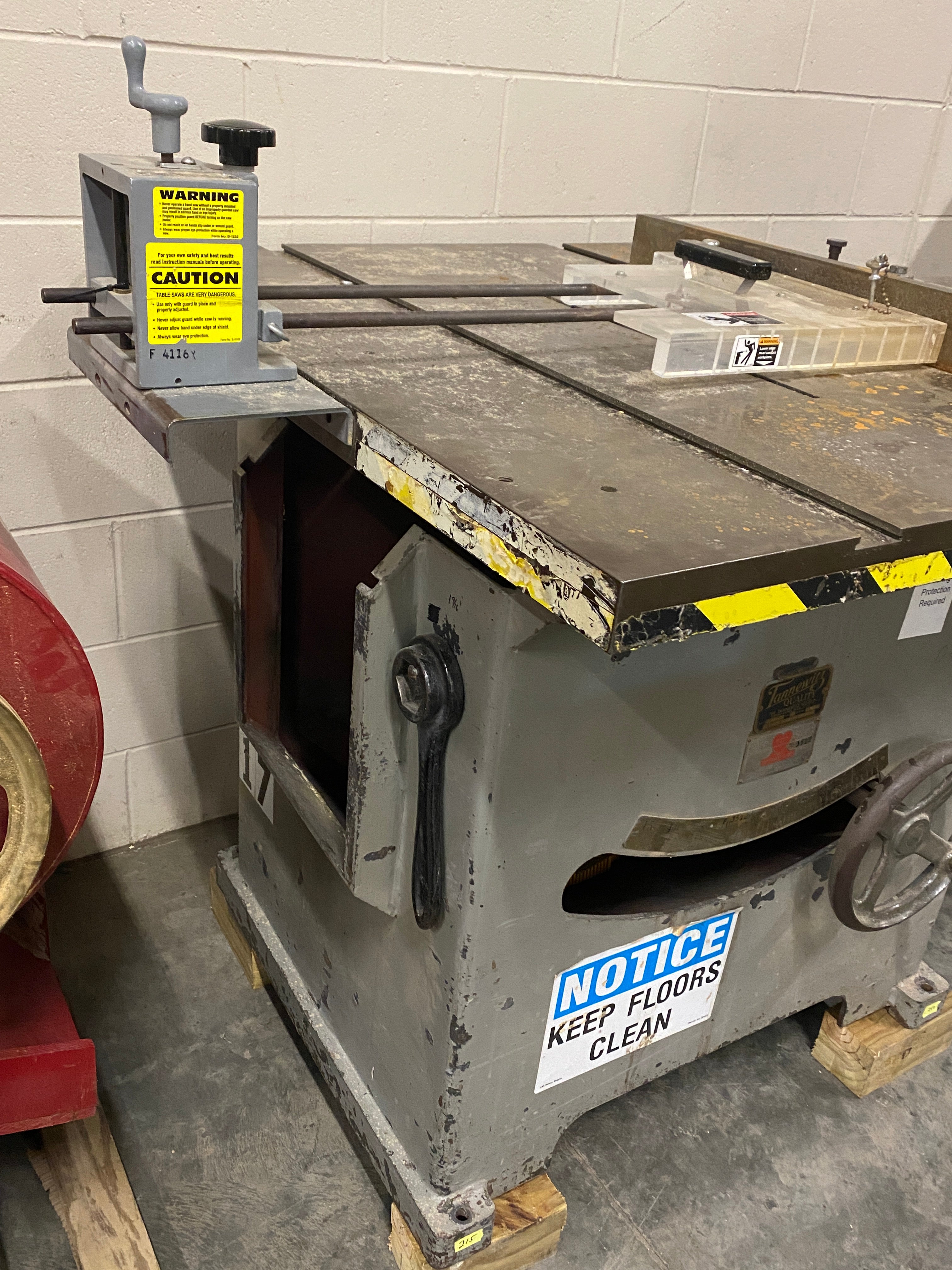 Tannewitz Table Saw