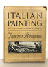 Italian Painting up to Leonardo & Raphael by Tancred Borenius 1945 HC DJ