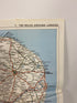 3 London Maps: 100 Miles Around London/BTA London Map/Nicholson's London Map