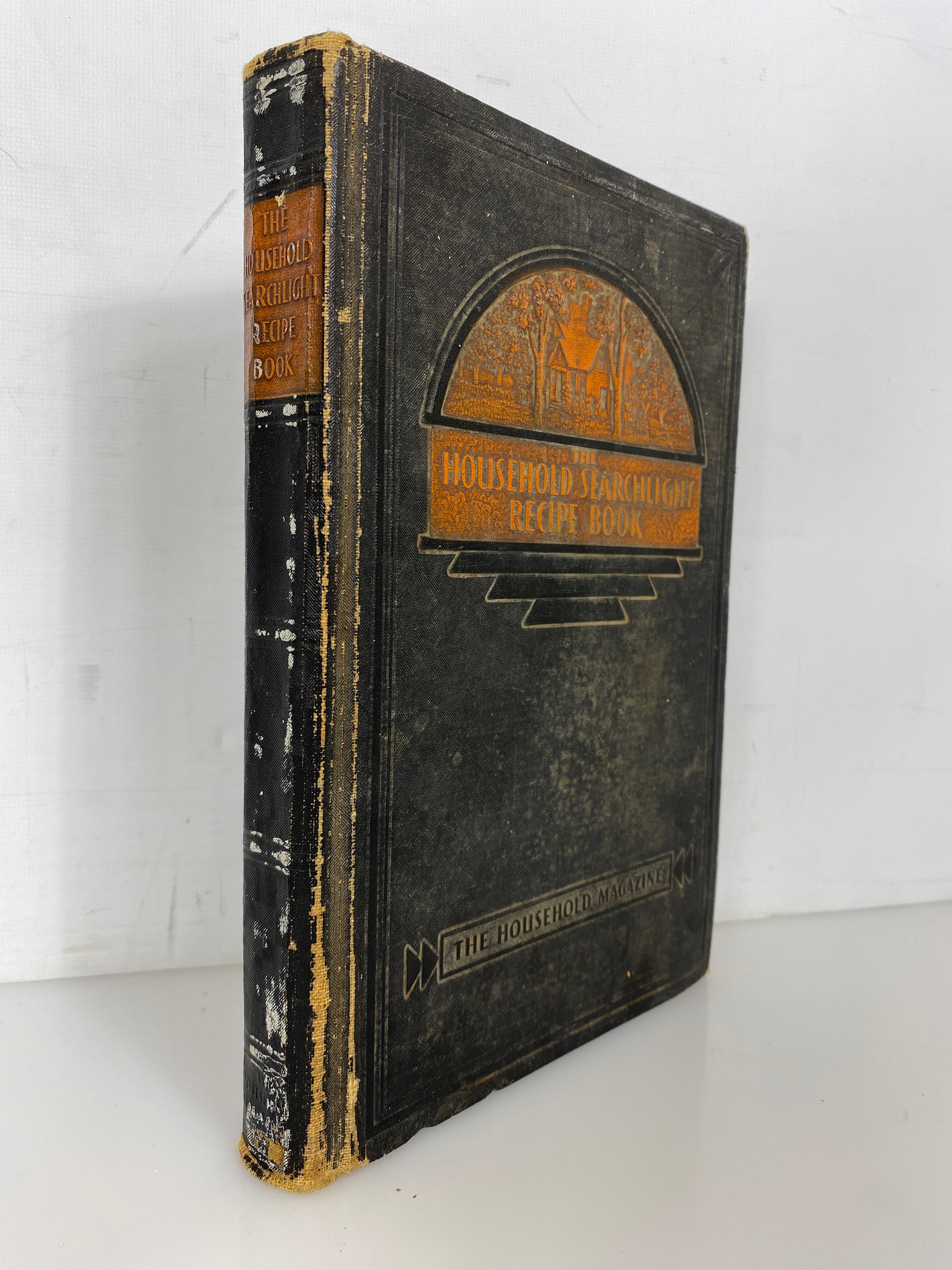 The Household Searchlight Recipe Book 1935 8th Printing Tabbed HC