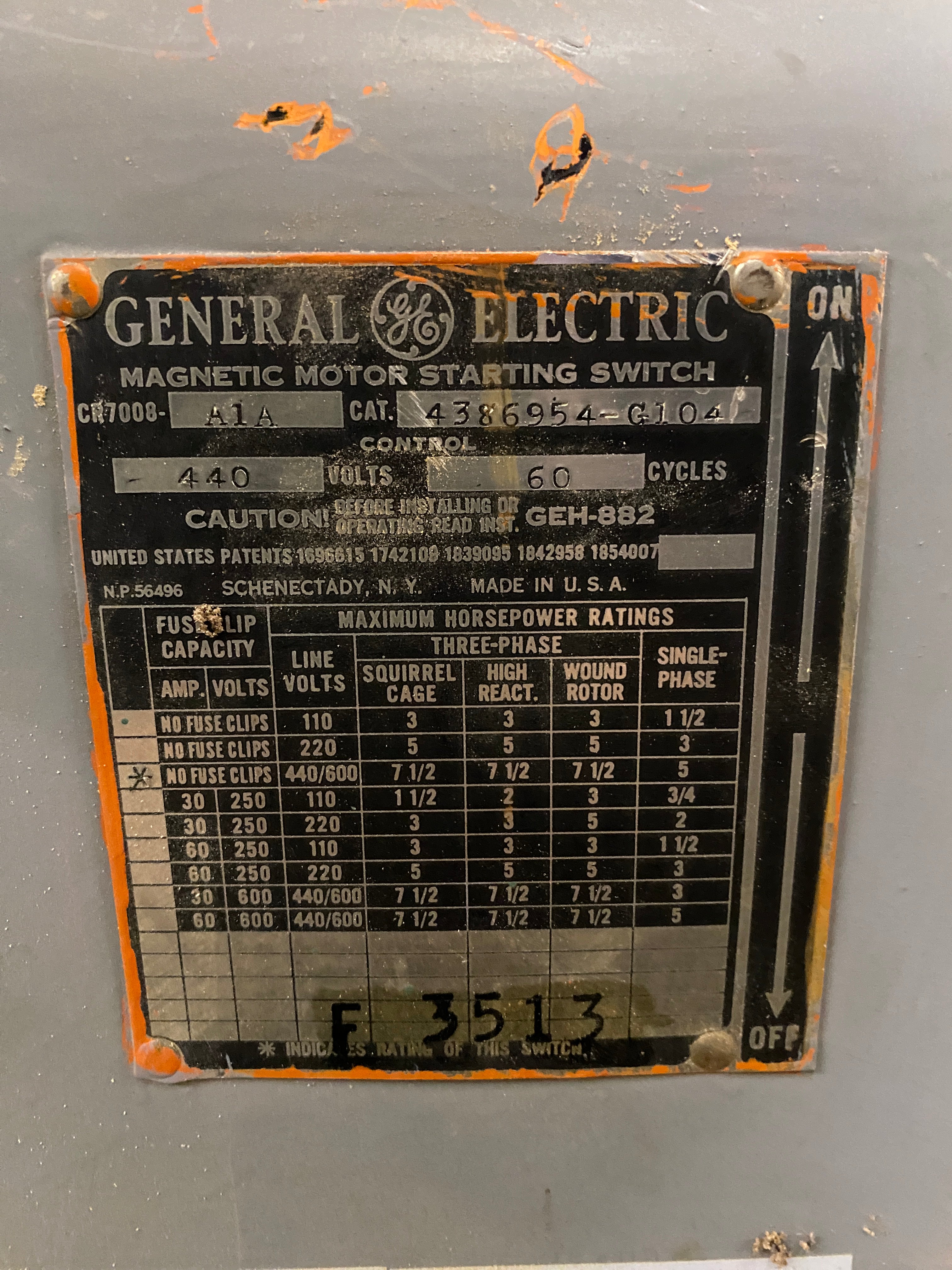General Electric Belt Sander