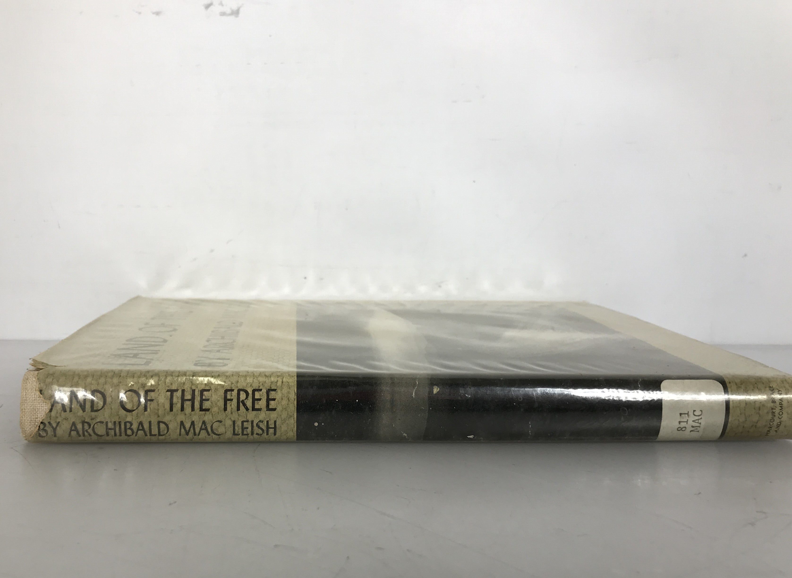 Land of the Free by Archibald MacLeish 1938 HC DJ