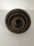 Antique Brown and Black Ceramic Insulator