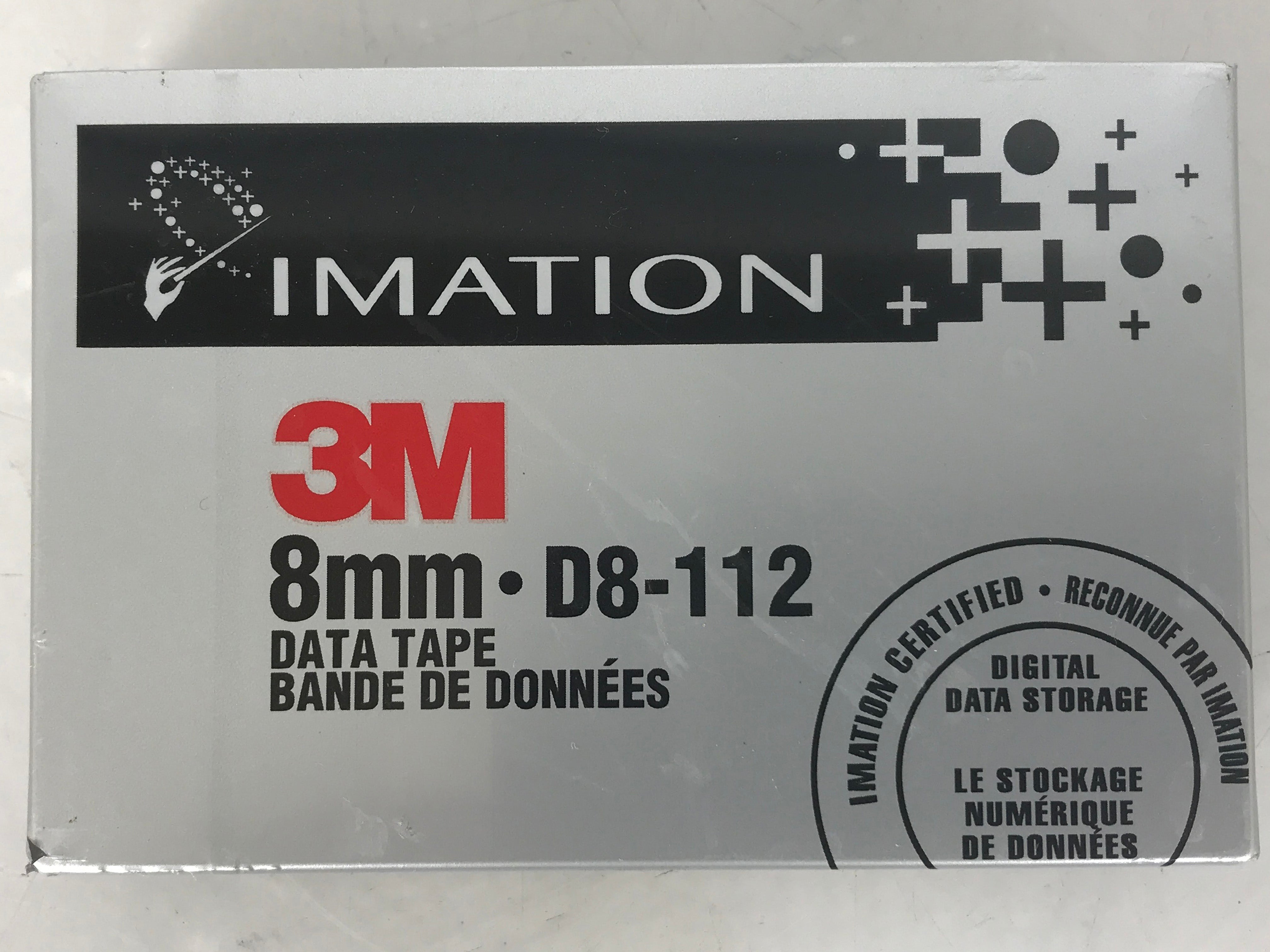 3M Imation D8-112 8mm Data Recording Digital Cassette Tape