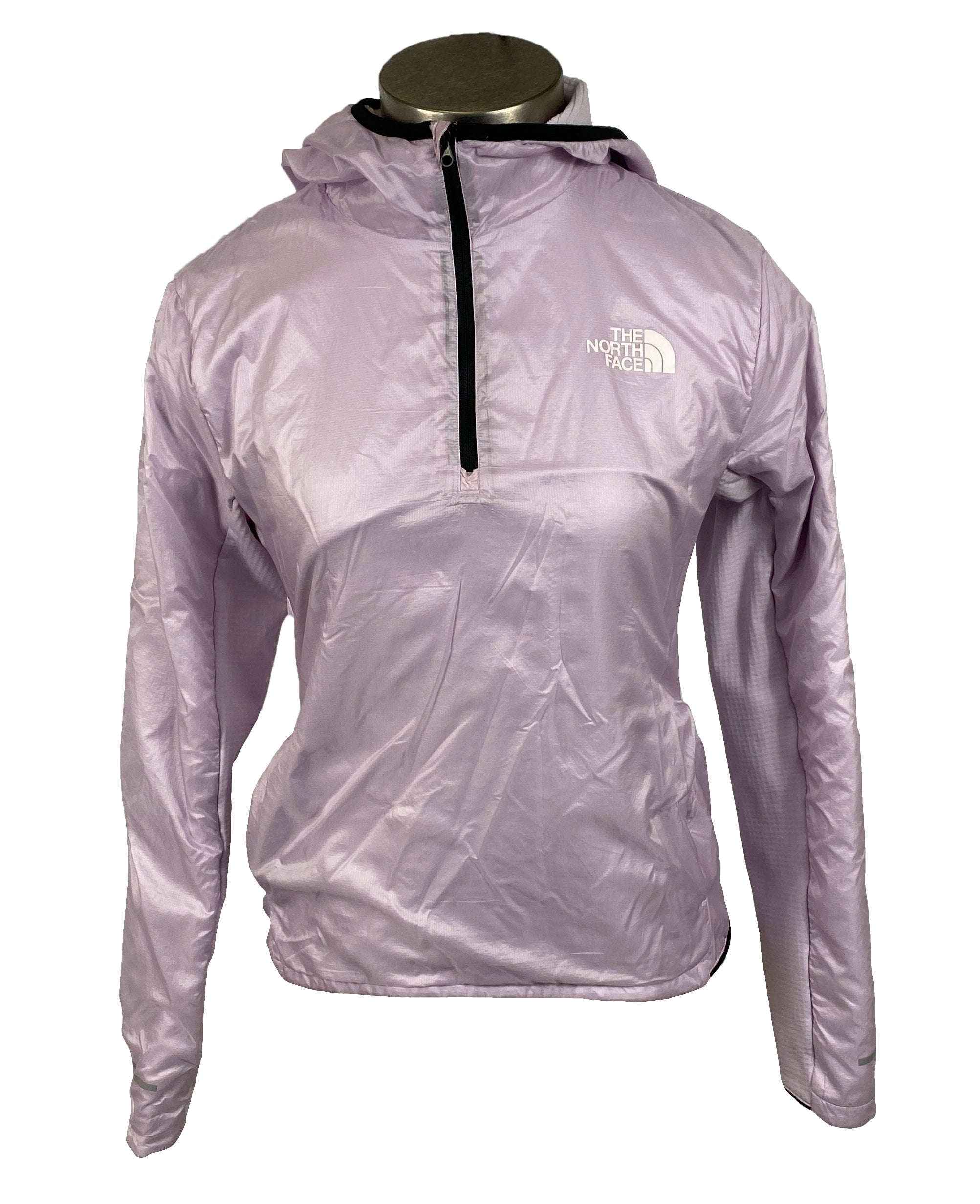 The North Face Light Purple Hooded Quarter Zip Women's Size Small
