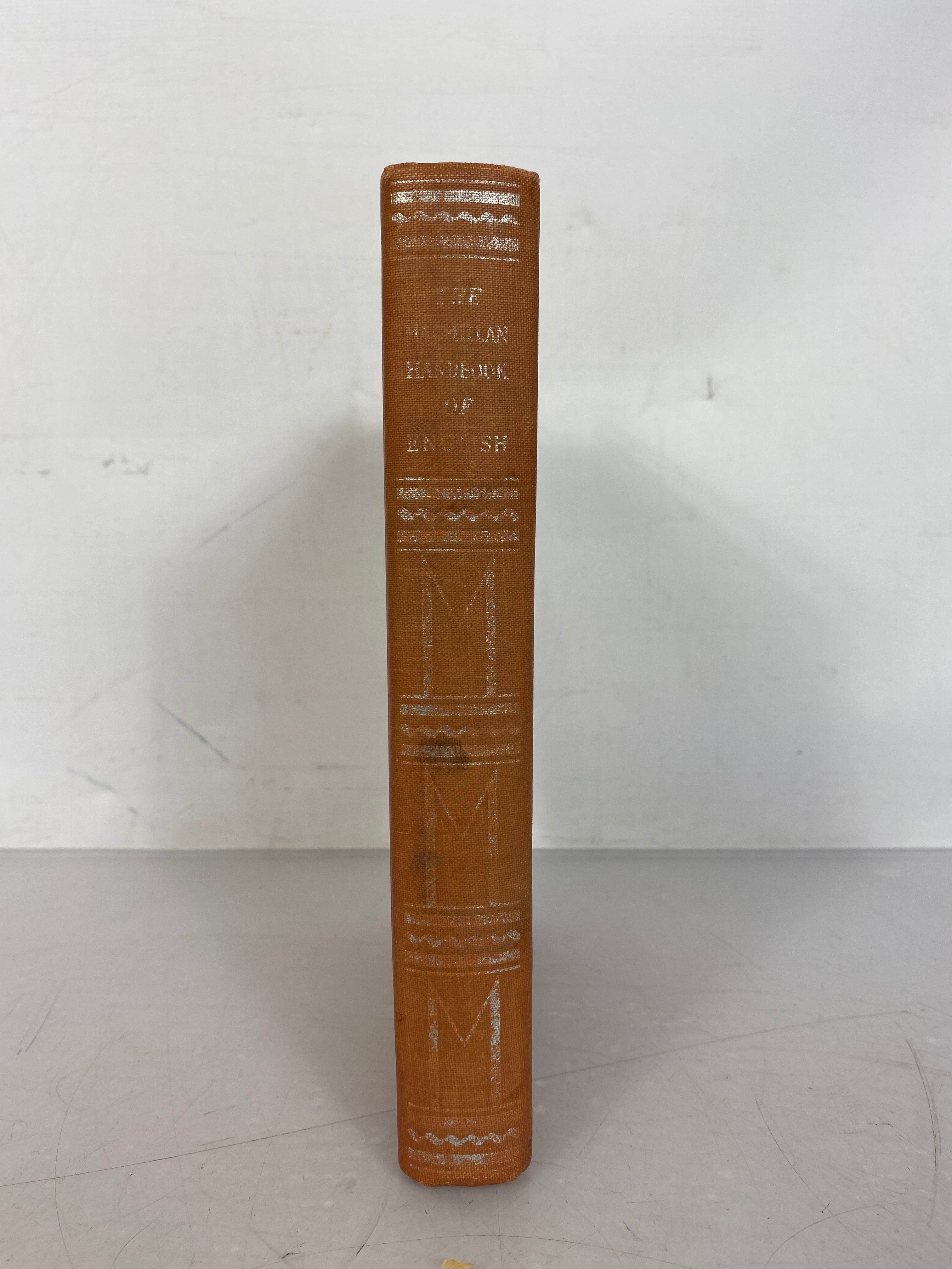 The MacMillan Handbook of English by John Kierzek Fourth Printing 1940 HC