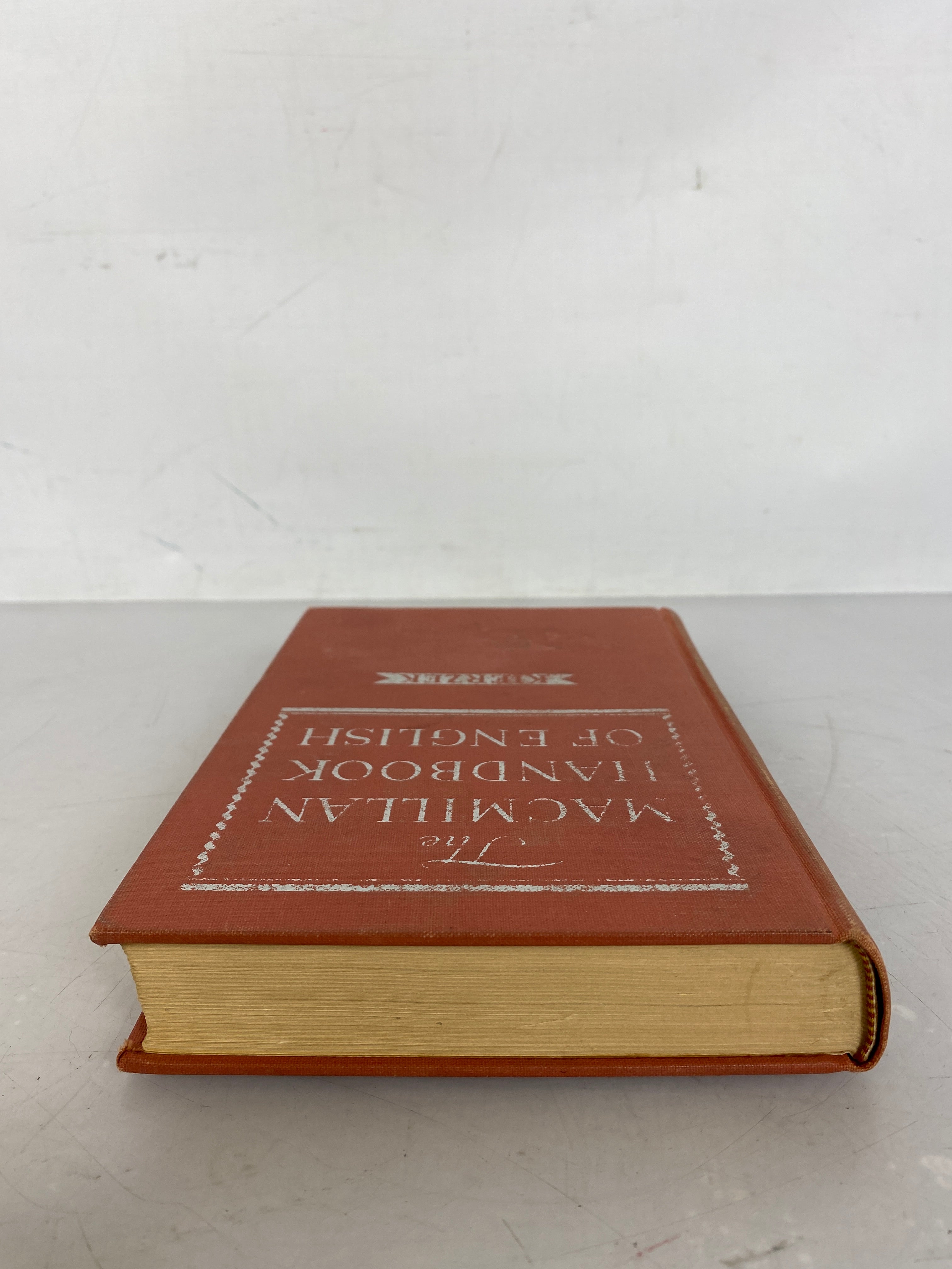 The MacMillan Handbook of English by John Kierzek Fourth Printing 1940 HC