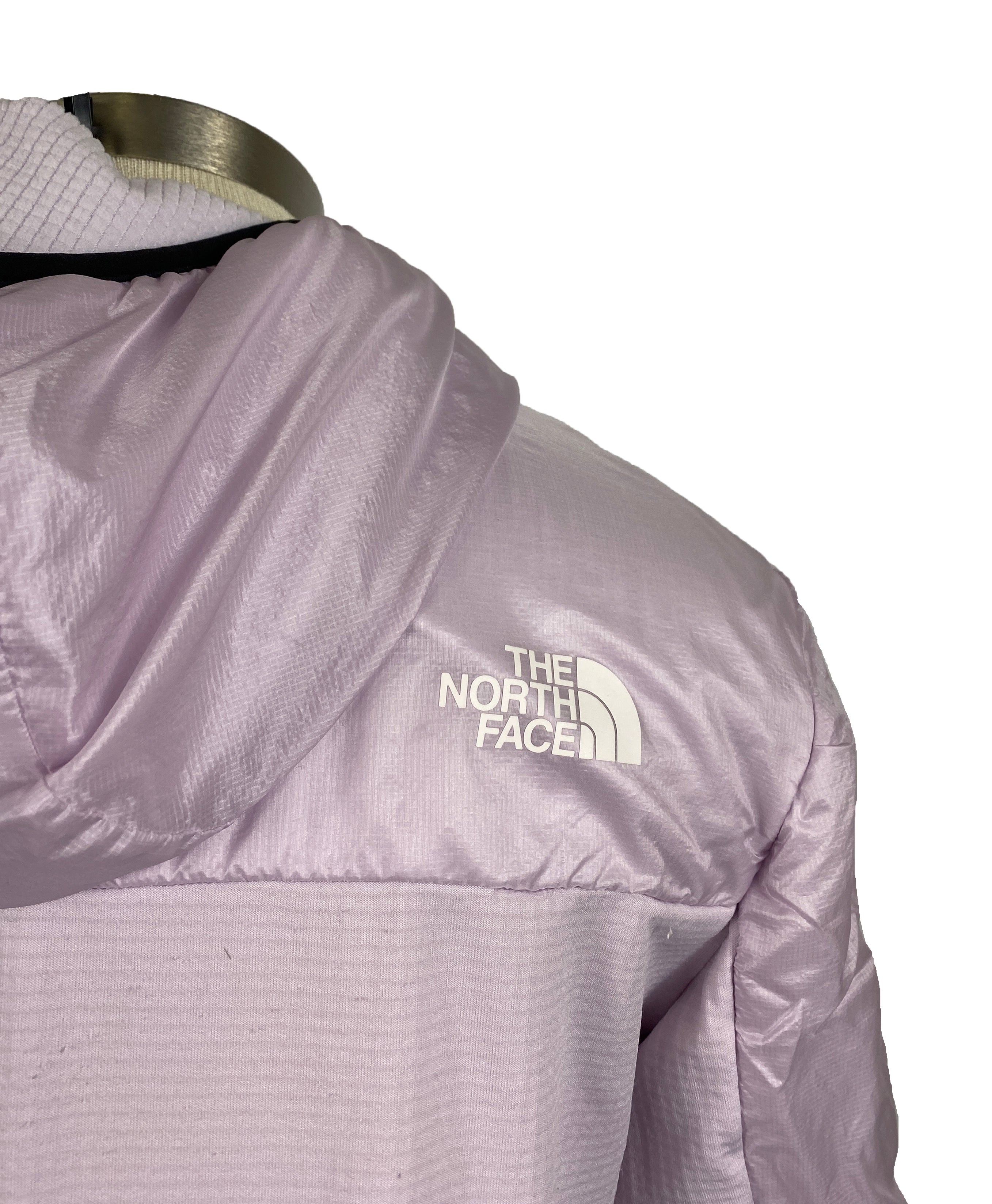 The North Face Light Purple Hooded Quarter Zip Women's Size Small