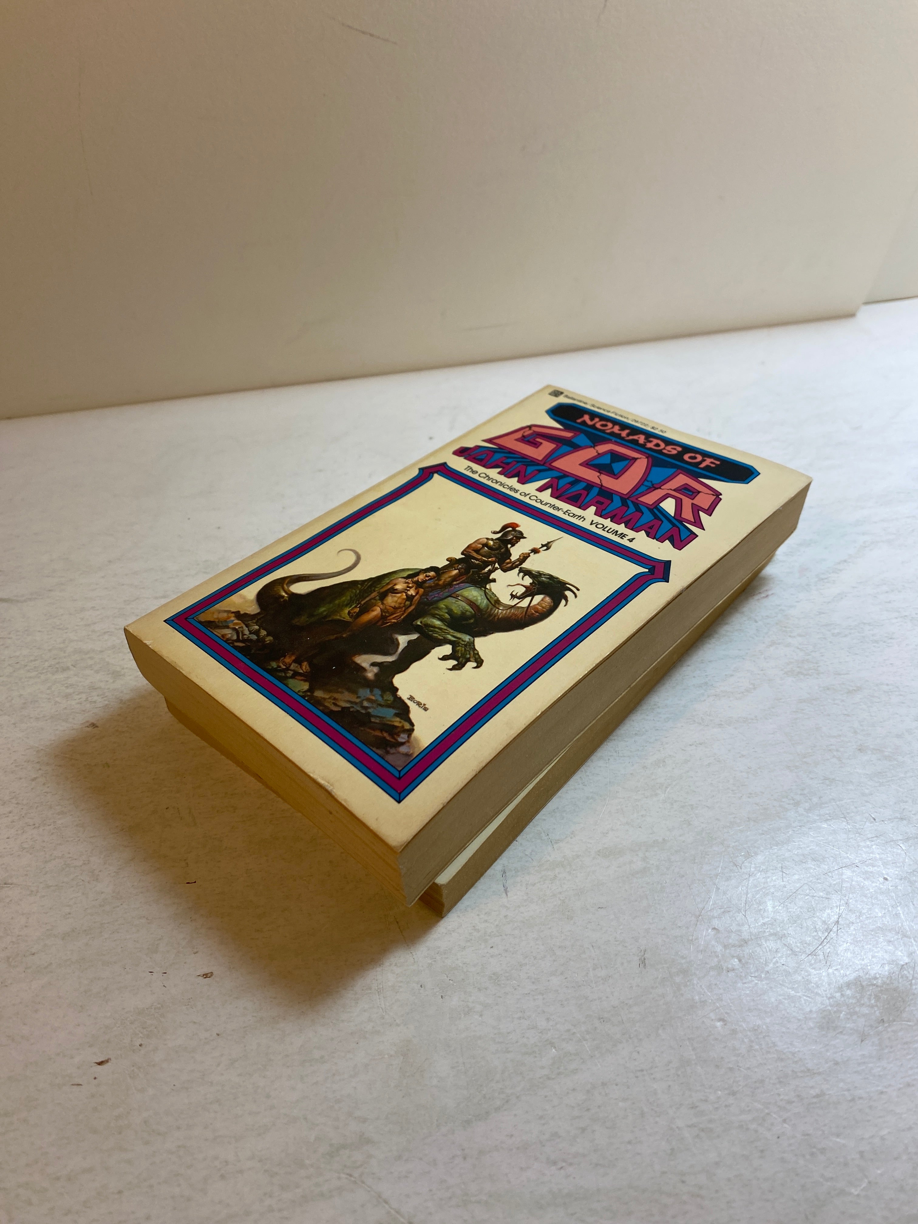 Lot of 2 Gor paperbacks John Norman 1982-1983