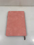 Pink Suede Flower Journal