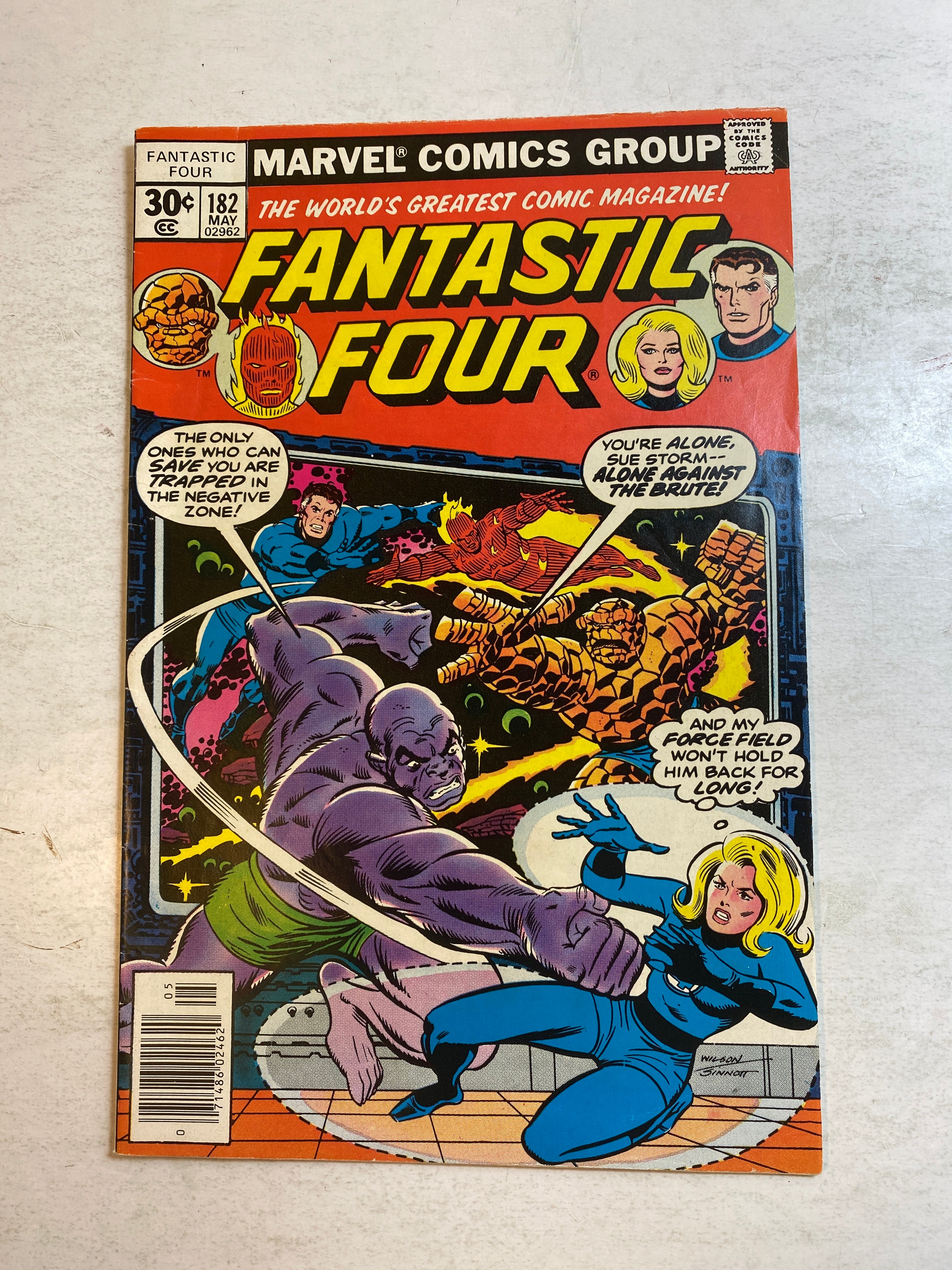 Fantastic Four #182 Marvel Comic 1977