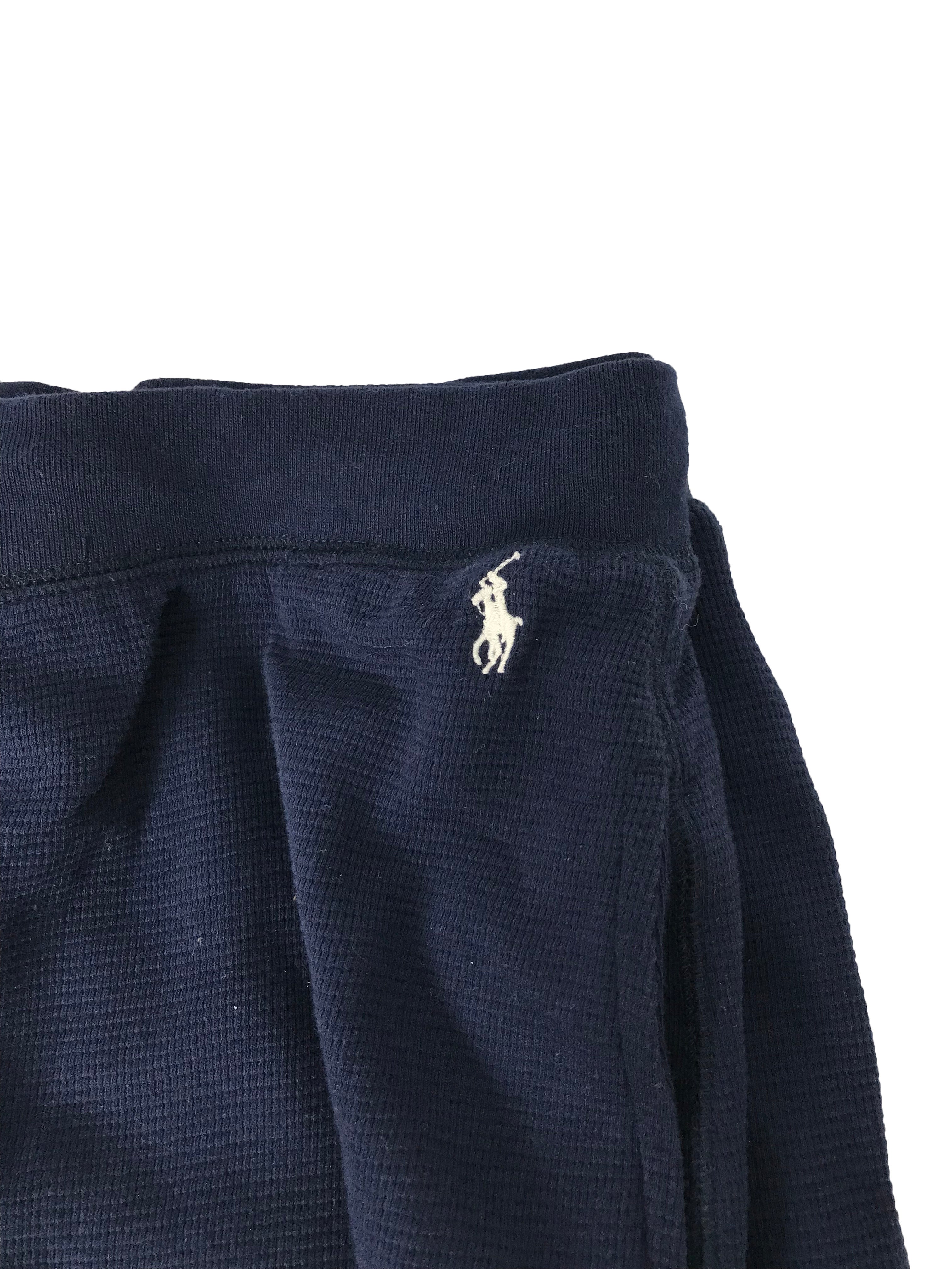 Polo by Ralph Lauren Navy Waffle Knit Sweatpants Men's Size L