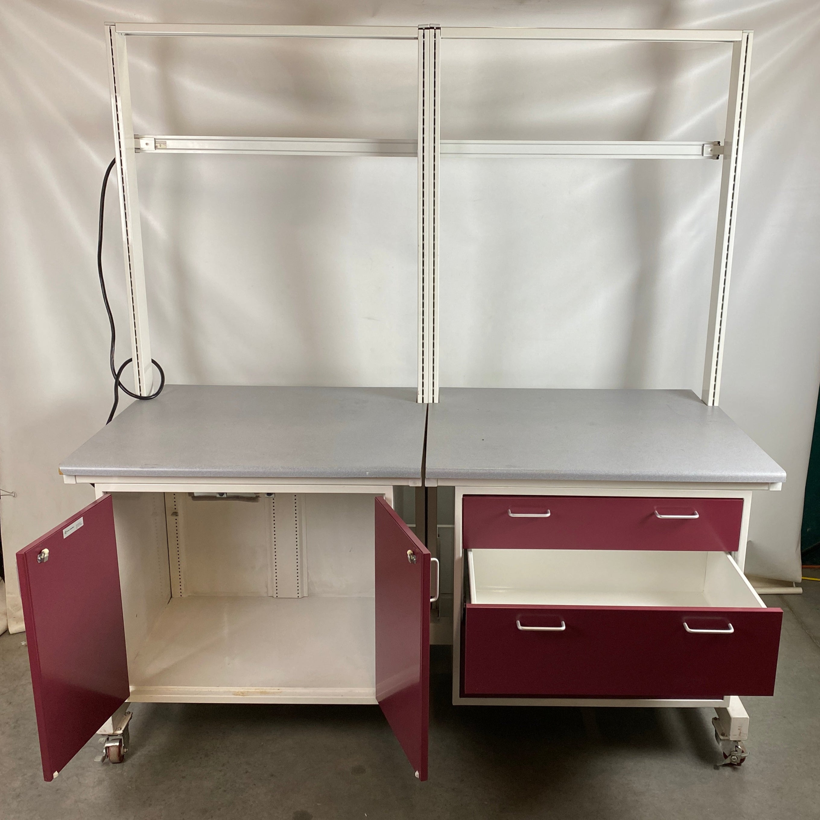 Fisher Hamilton Laboratory Cart Style 3