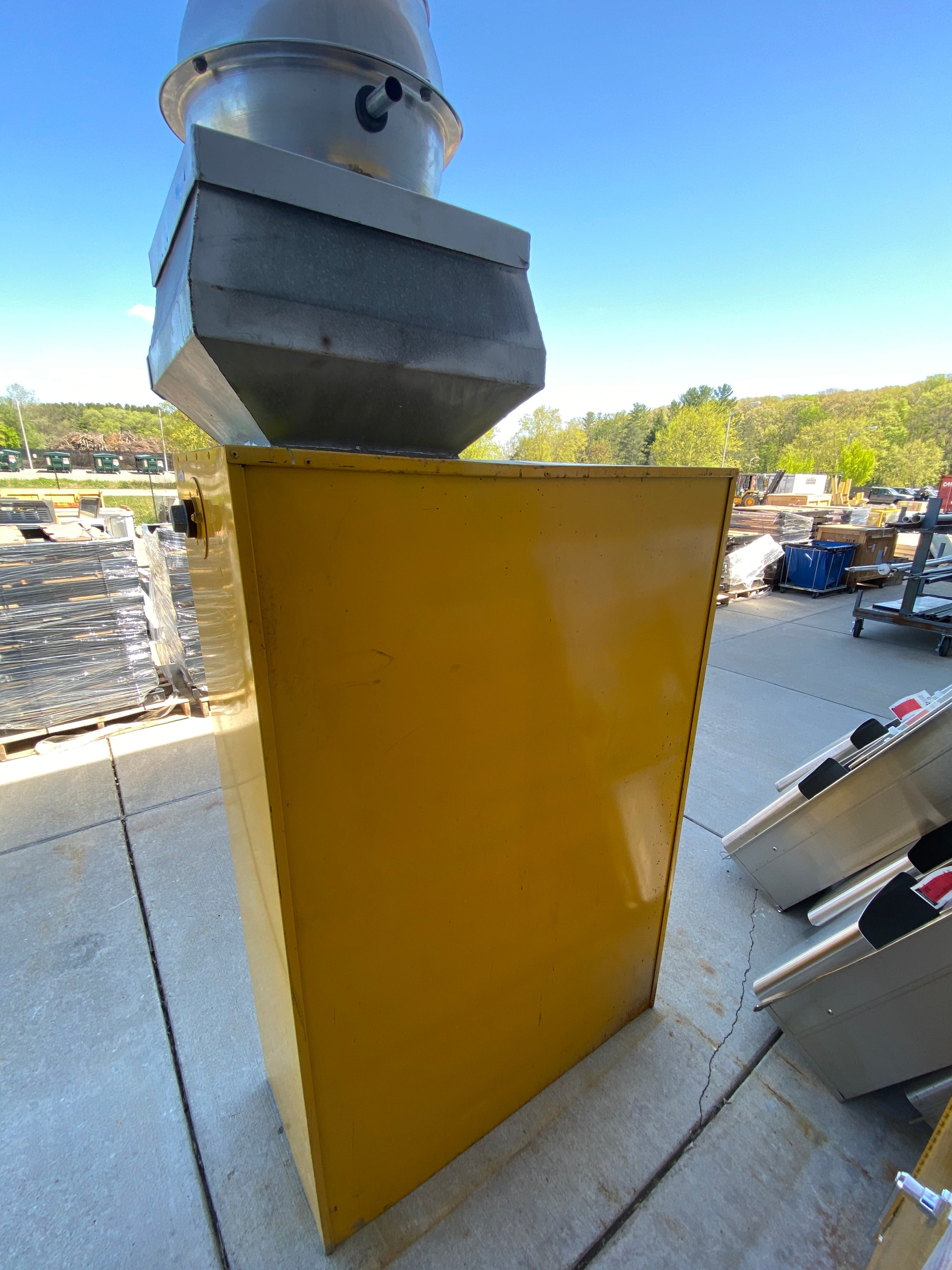 Eagle #1947 Yellow Flammable Material Storage Cabinet